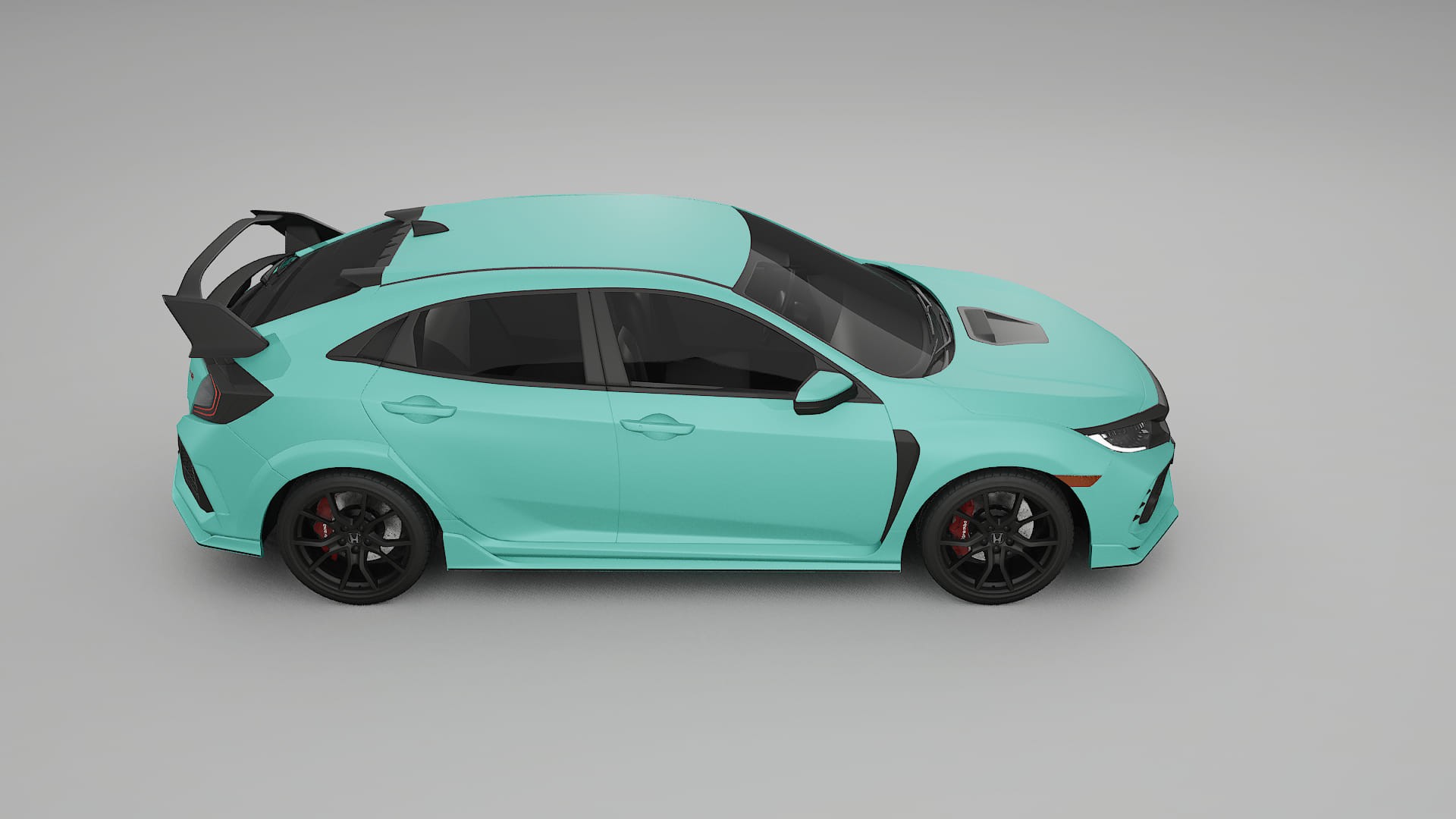 Honda Civic Type R Film de Protecție pentru Vopsea TPU | FROST PPF cu Schimbare de Culoare – Kit Complet Predecupat