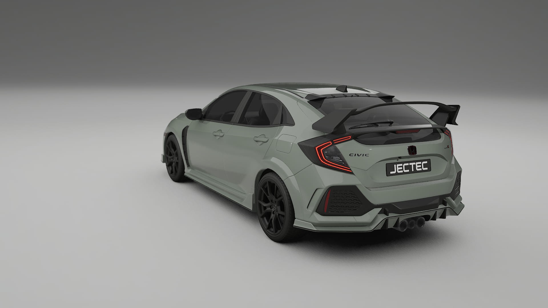 Honda Civic Type R Film de Protecție pentru Vopsea TPU | SLATE PPF cu Schimbare de Culoare – Kit Complet Predecupat