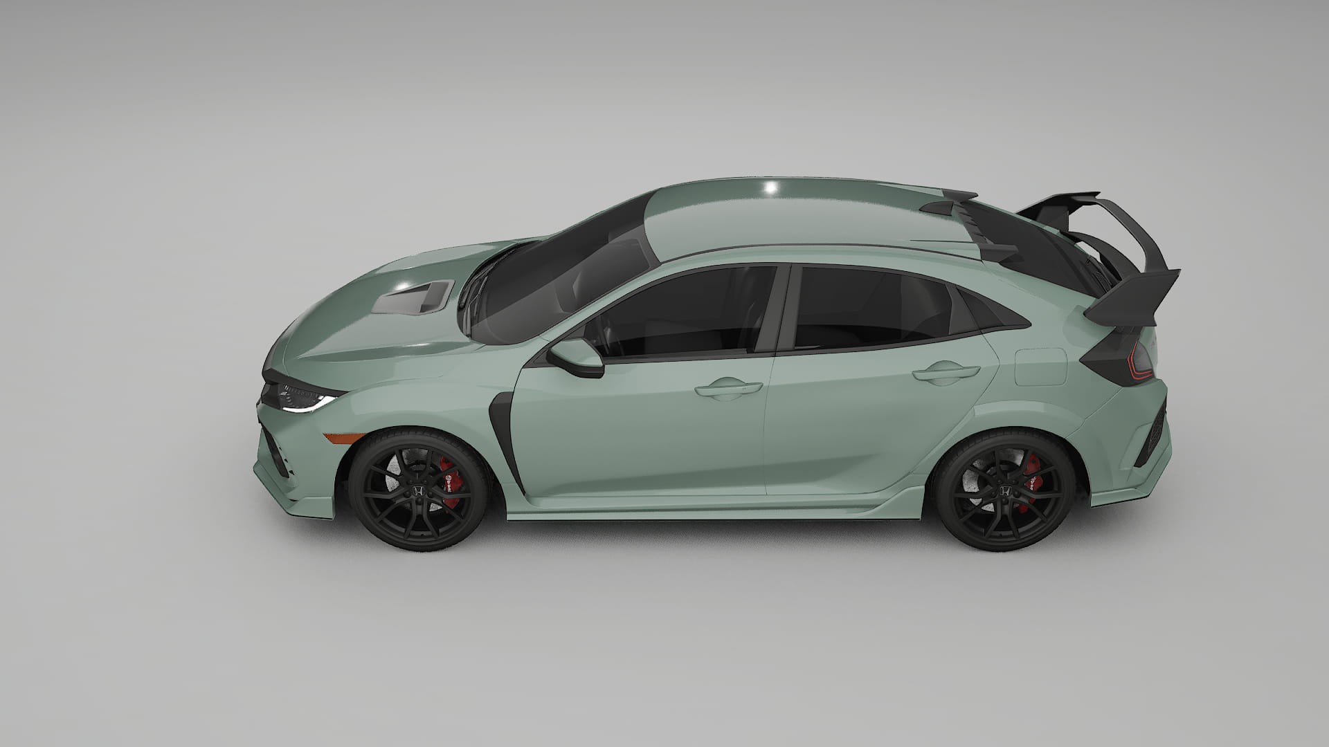 Honda Civic Type R Film de Protecție pentru Vopsea TPU | CINDER PPF cu Schimbare de Culoare – Kit Complet Predecupat