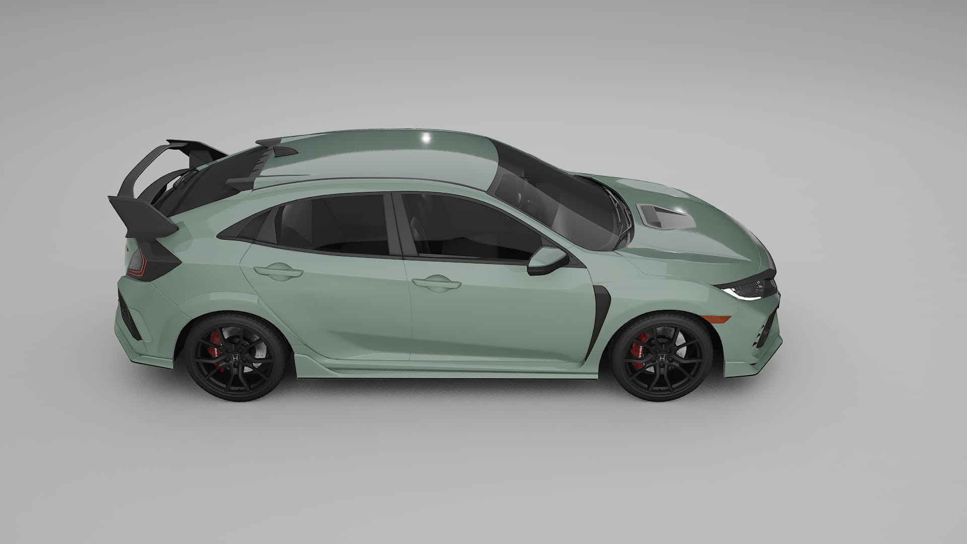 Honda Civic Type R Film de Protecție pentru Vopsea TPU | CINDER PPF cu Schimbare de Culoare – Kit Complet Predecupat