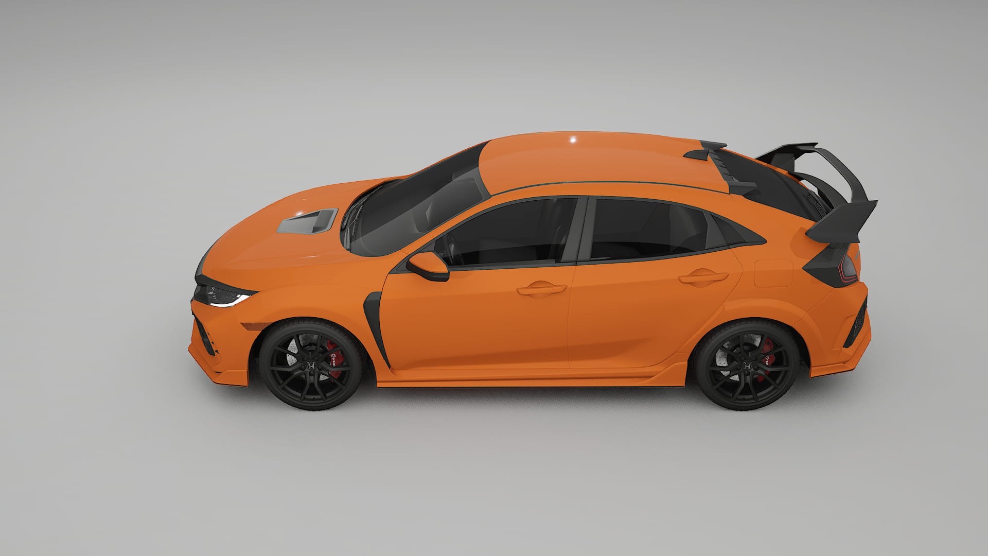 Honda Civic Type R Film de Protecție pentru Vopsea TPU | ROCKET PPF cu Schimbare de Culoare – Kit Complet Predecupat
