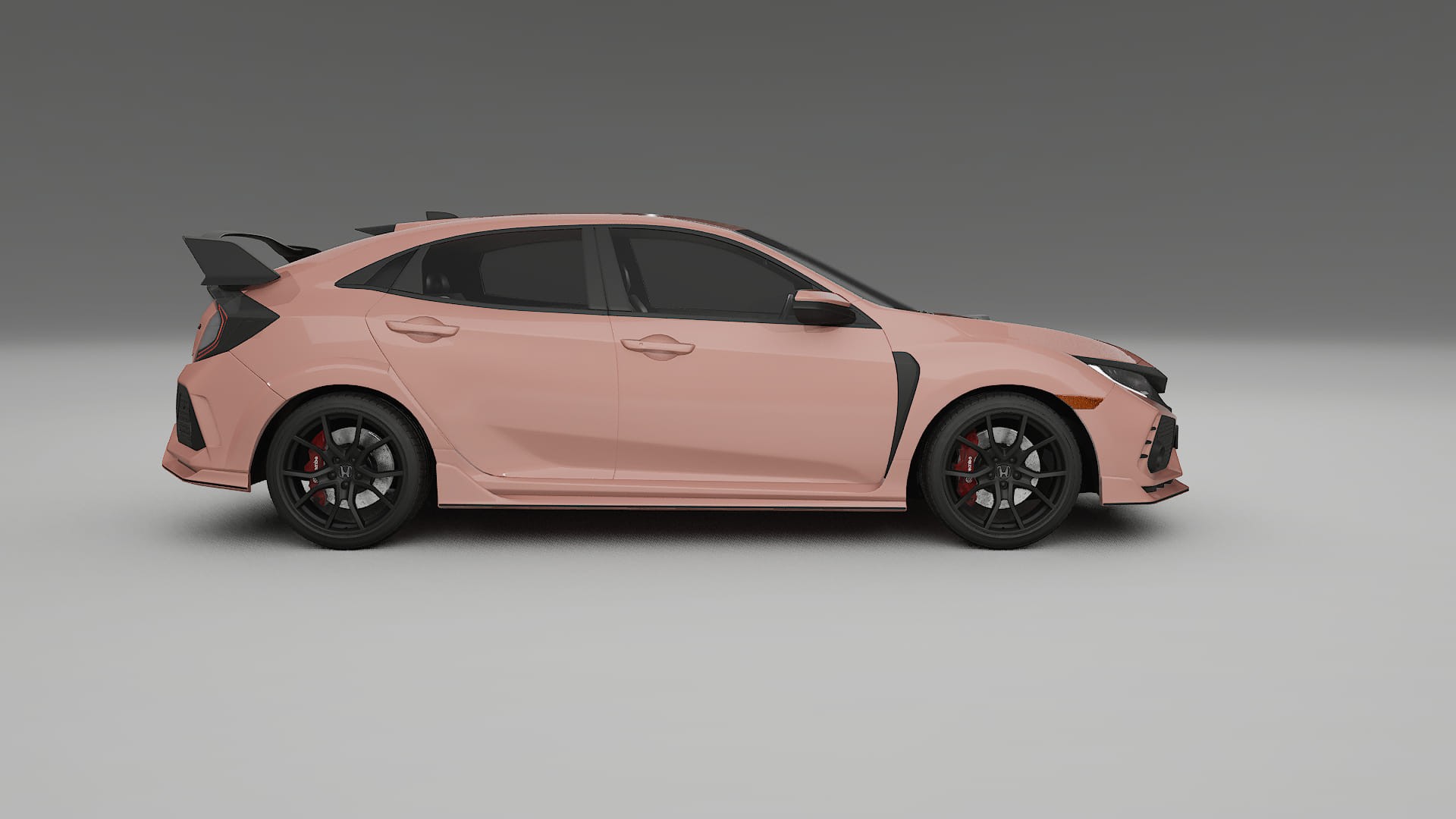 Honda Civic Type R Film de Protecție pentru Vopsea TPU | BLUSH PPF cu Schimbare de Culoare – Kit Complet Predecupat