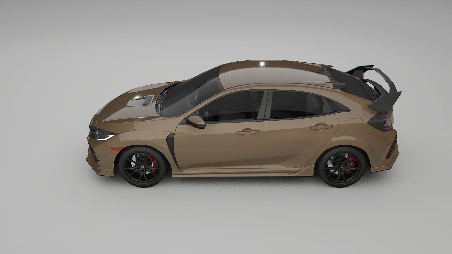 Honda Civic Type R Film de Protecție pentru Vopsea TPU | SAHARA PPF cu Schimbare de Culoare – Kit Complet Predecupat
