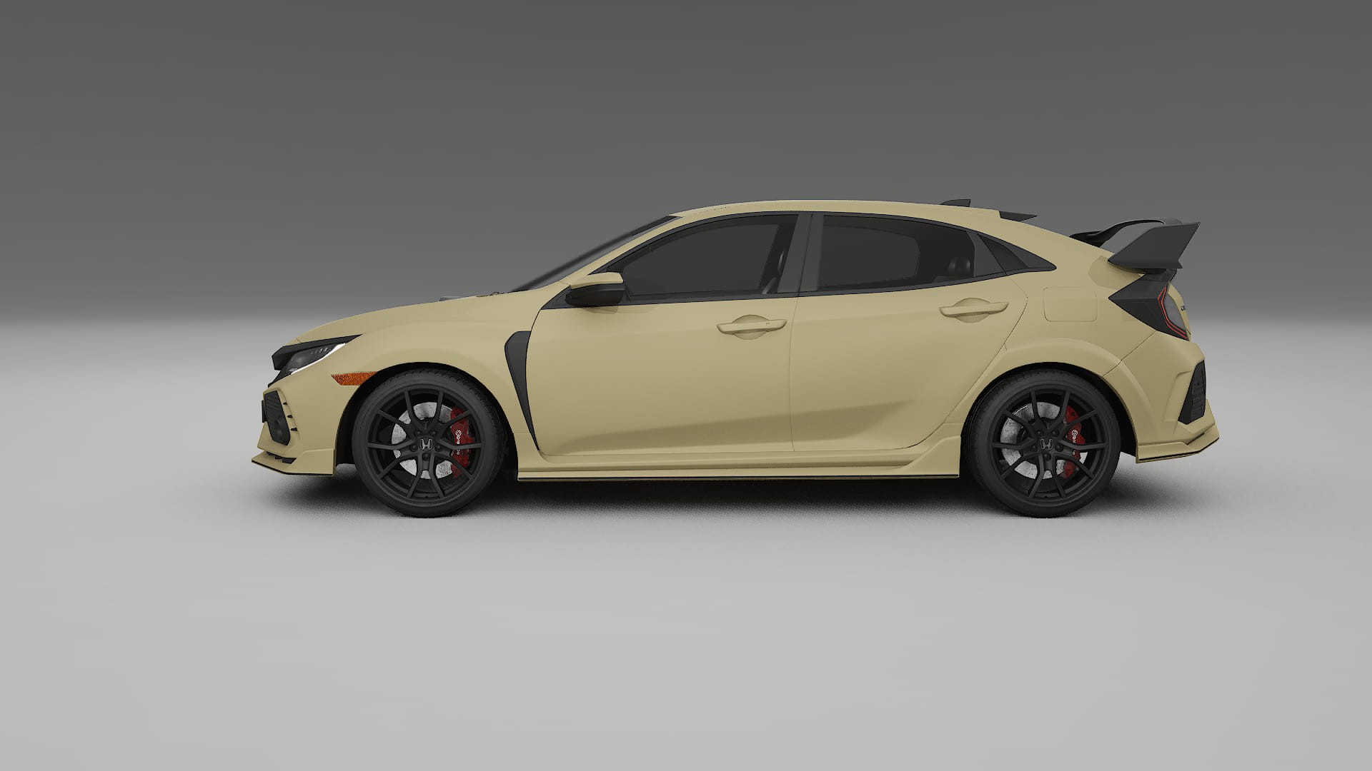 Honda Civic Type R Film de Protecție pentru Vopsea TPU | SAND PPF cu Schimbare de Culoare – Kit Complet Predecupat