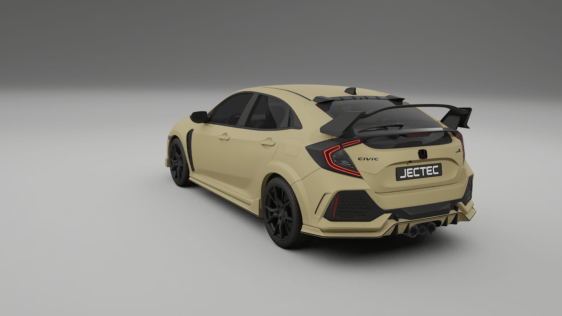 Honda Civic Type R Film de Protecție pentru Vopsea TPU | SAND PPF cu Schimbare de Culoare – Kit Complet Predecupat