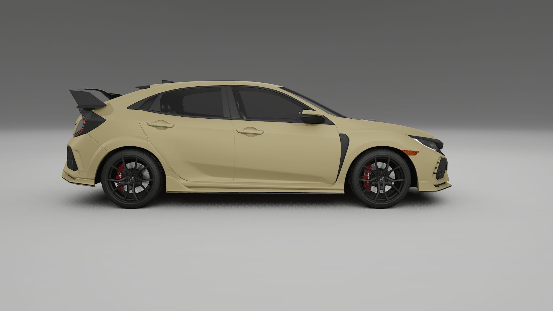 Honda Civic Type R Film de Protecție pentru Vopsea TPU | SAND PPF cu Schimbare de Culoare – Kit Complet Predecupat