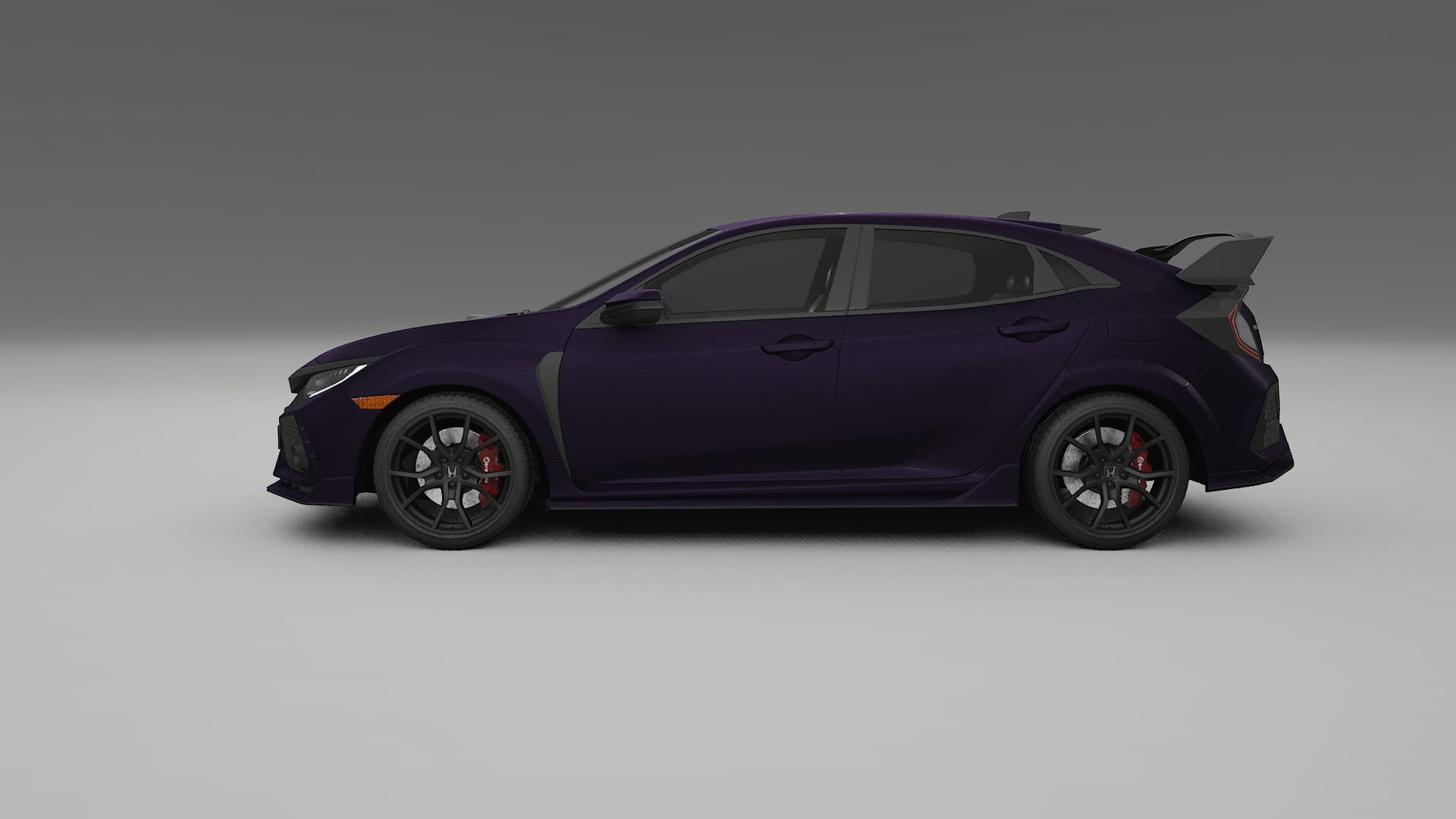 Honda Civic Type R Film de Protecție pentru Vopsea TPU | VIOLET PPF cu Schimbare de Culoare – Kit Complet Predecupat