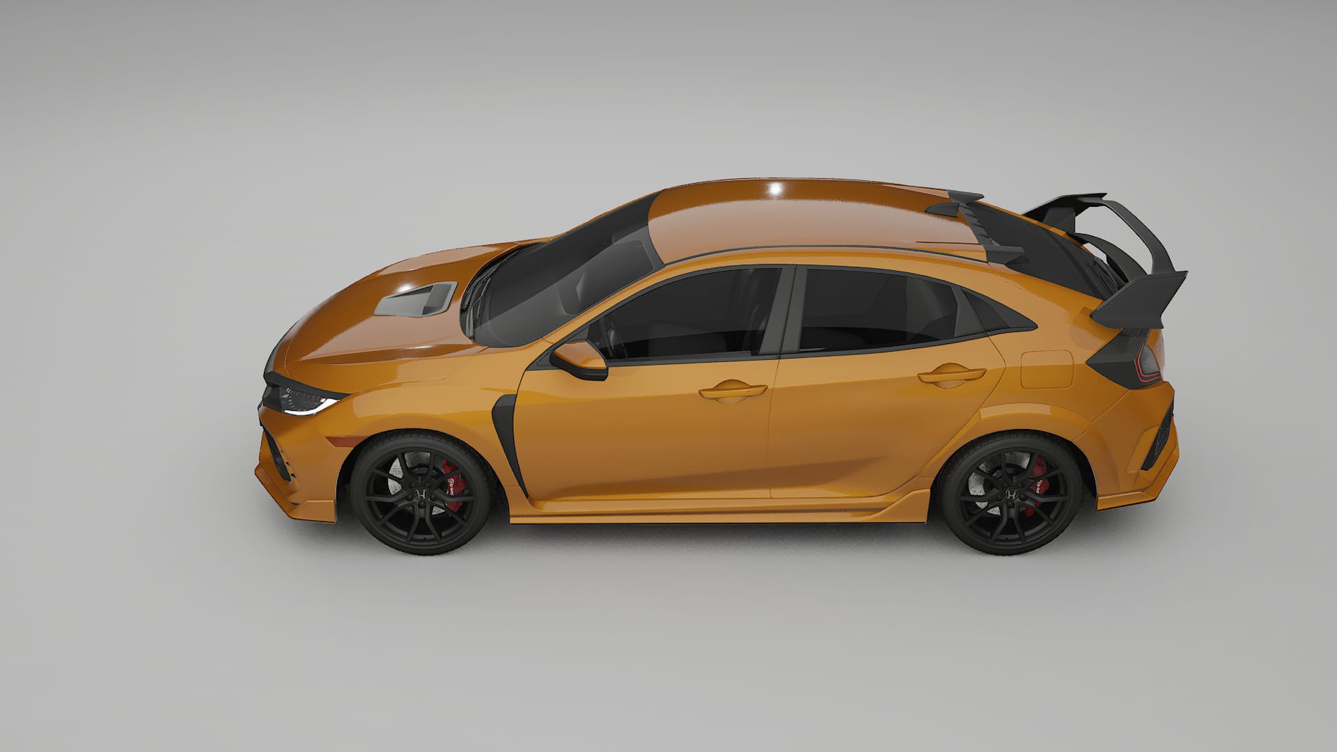 Honda Civic Type R Film de Protecție pentru Vopsea TPU | DAISY PPF cu Schimbare de Culoare – Kit Complet Predecupat