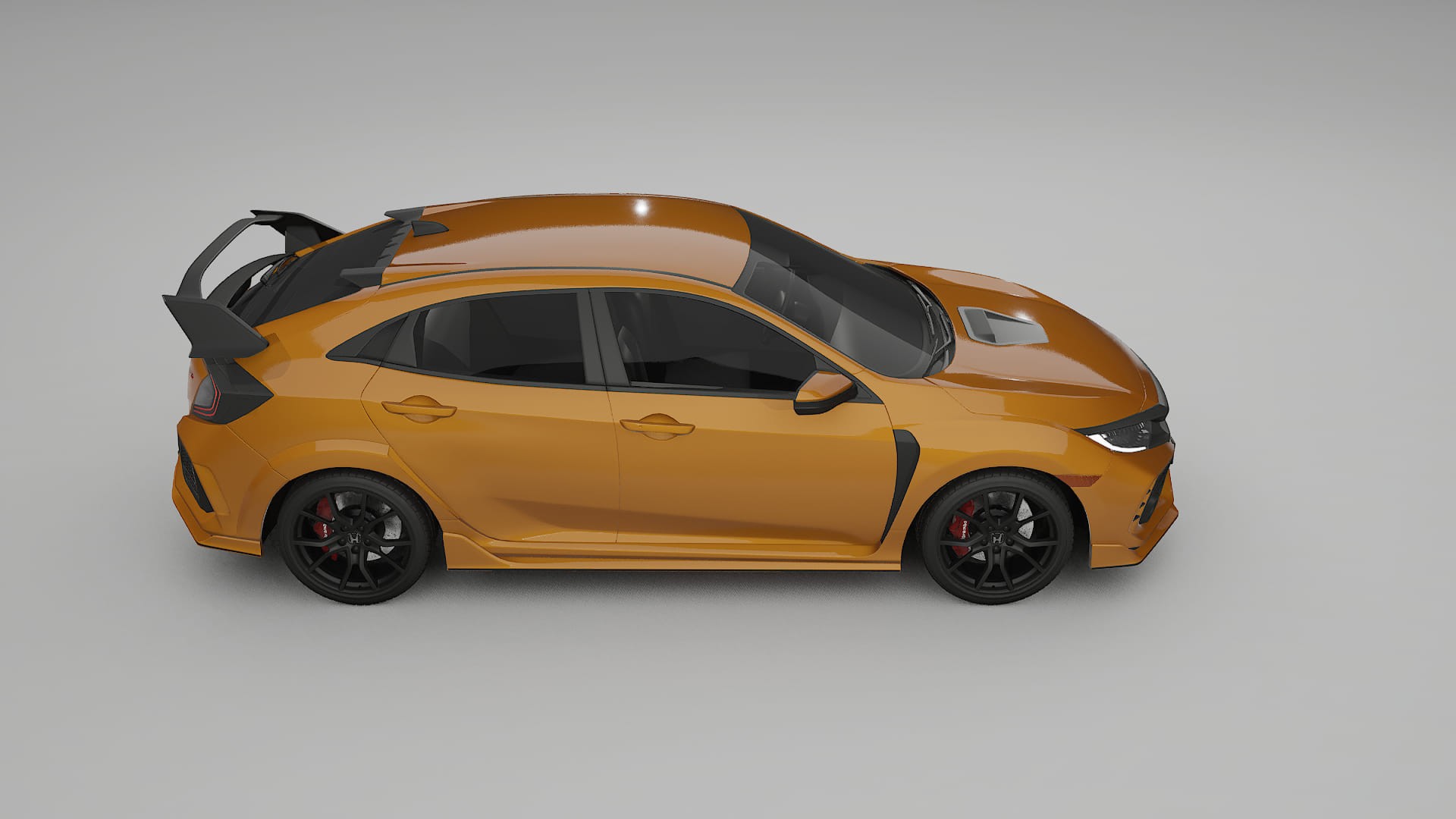 Honda Civic Type R Film de Protecție pentru Vopsea TPU | DAISY PPF cu Schimbare de Culoare – Kit Complet Predecupat