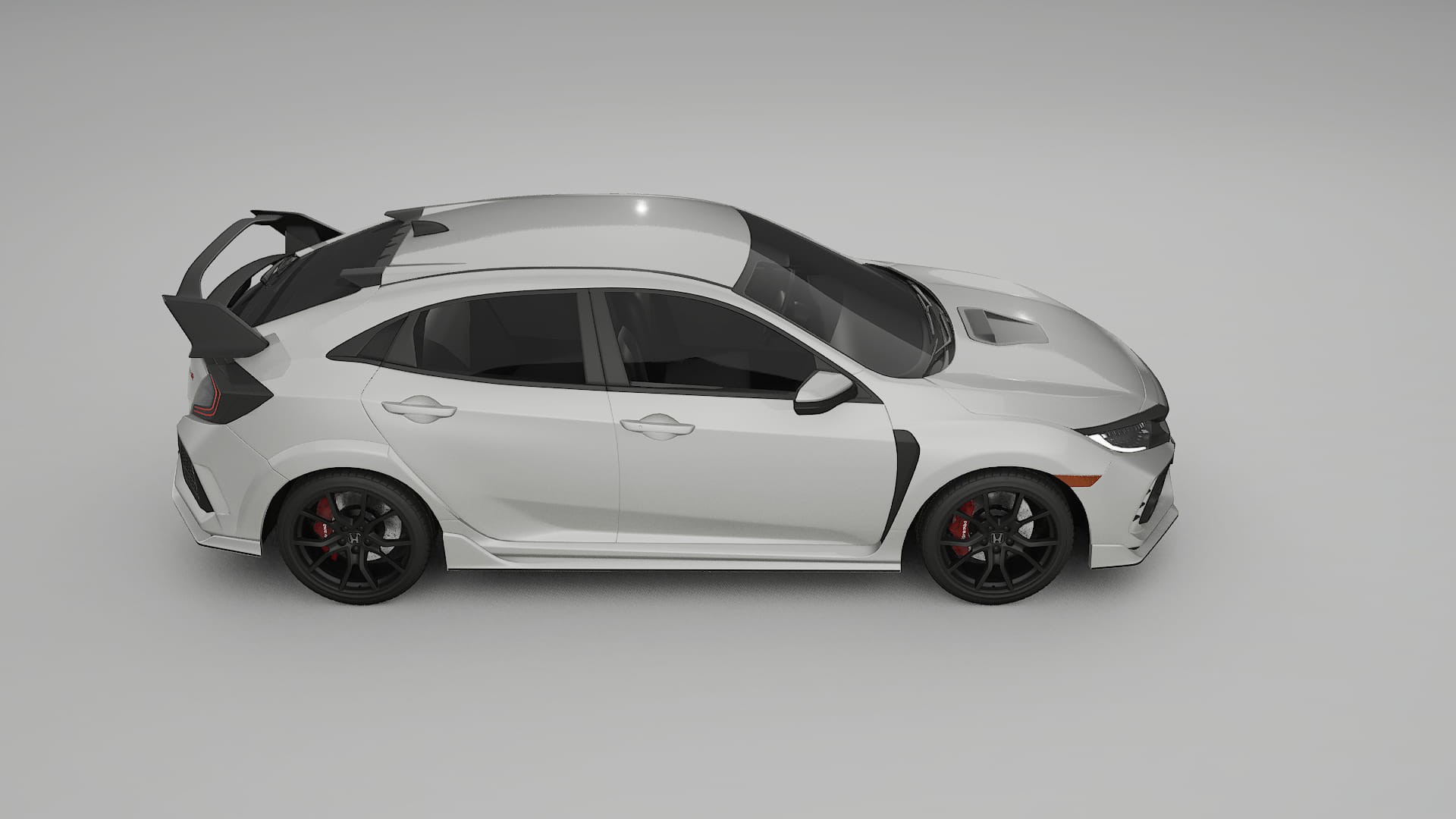 Honda Civic Type R Film de Protecție pentru Vopsea TPU | PEARL PPF cu Schimbare de Culoare – Kit Complet Predecupat
