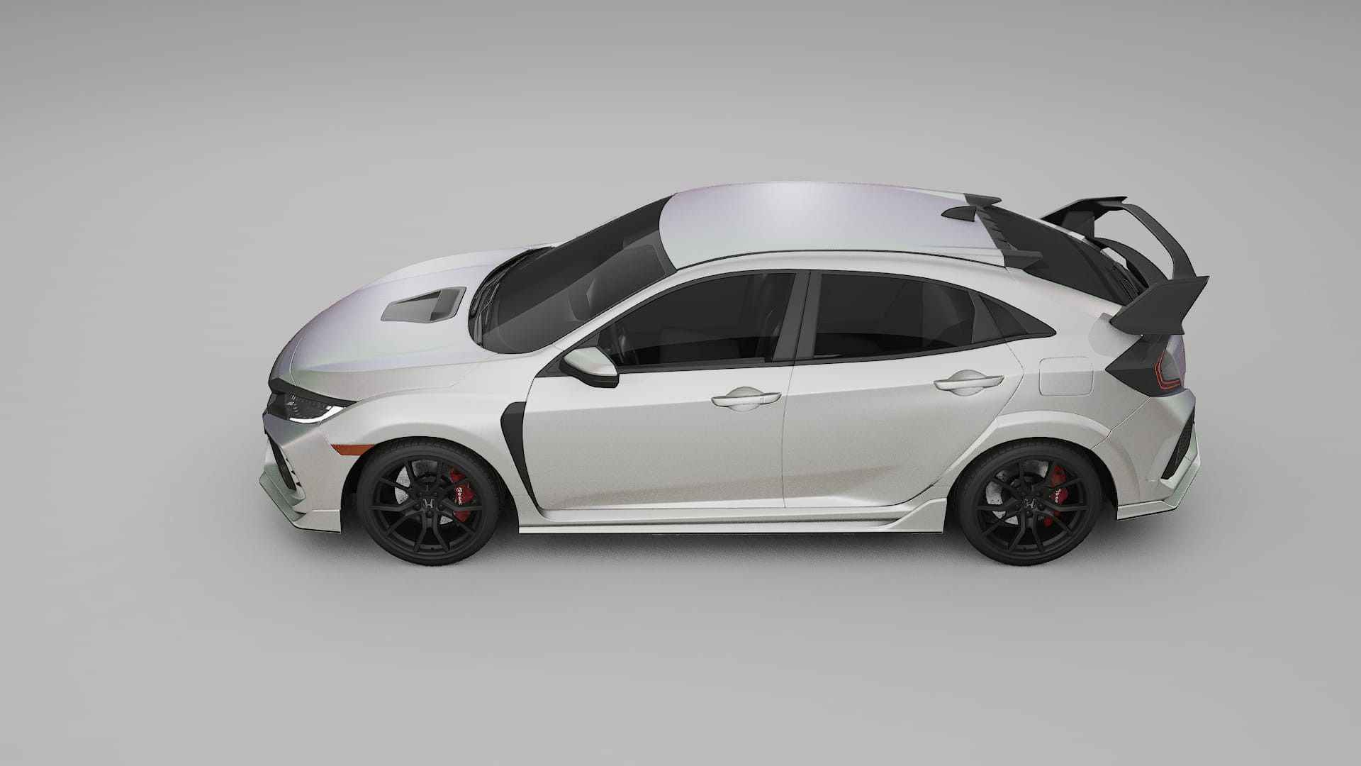 Honda Civic Type R Film de Protecție pentru Vopsea TPU | NEBULA PPF cu Schimbare de Culoare – Kit Complet Predecupat