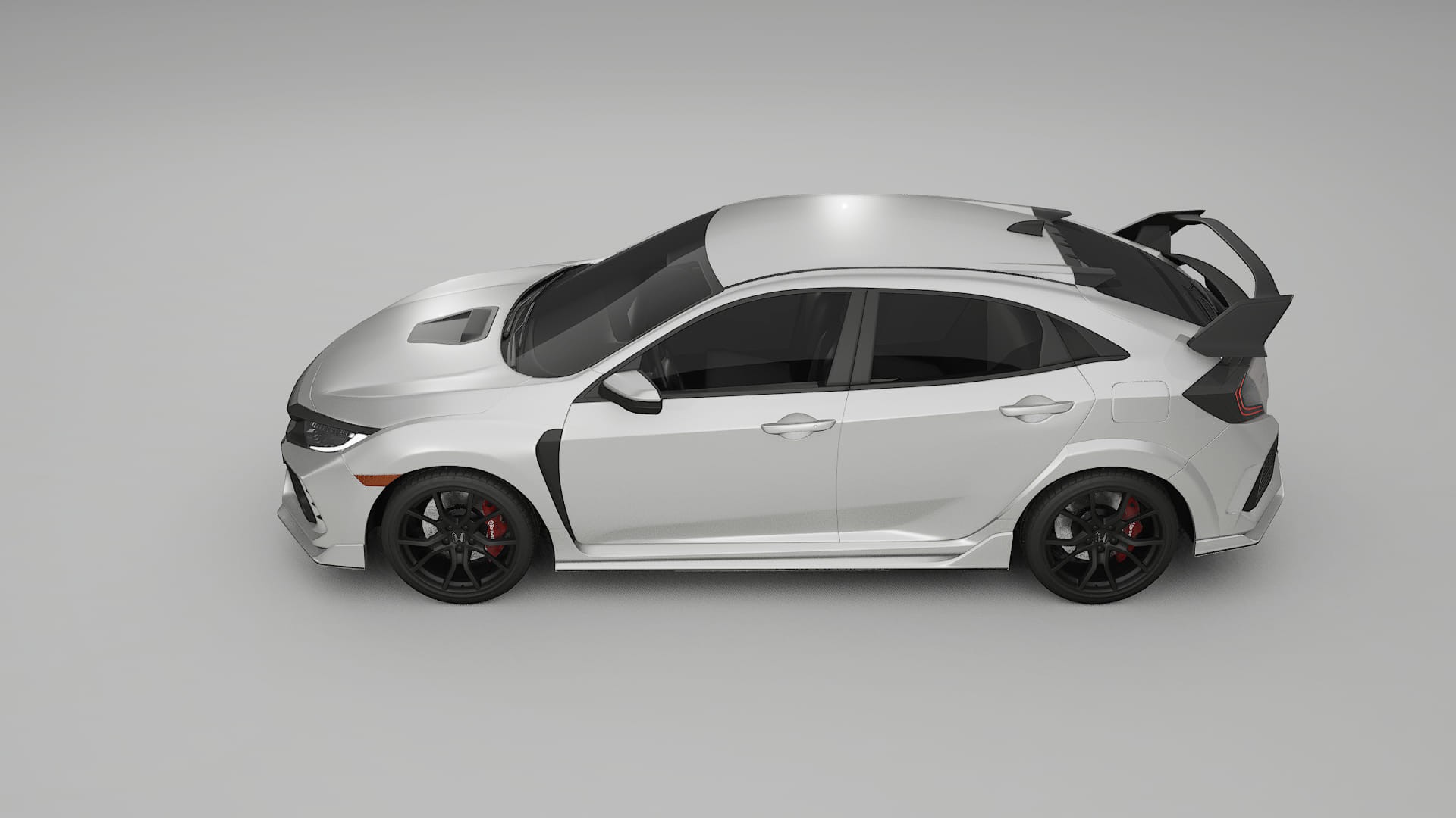 Honda Civic Type R Film de Protecție pentru Vopsea TPU | OPAL PPF cu Schimbare de Culoare – Kit Complet Predecupat