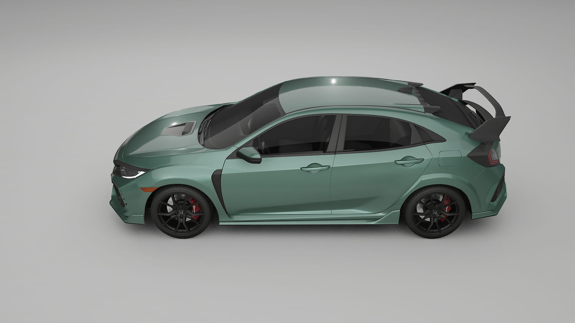 Honda Civic Type R Film de Protecție pentru Vopsea TPU | EVERGREEN PPF cu Schimbare de Culoare – Kit Complet Predecupat