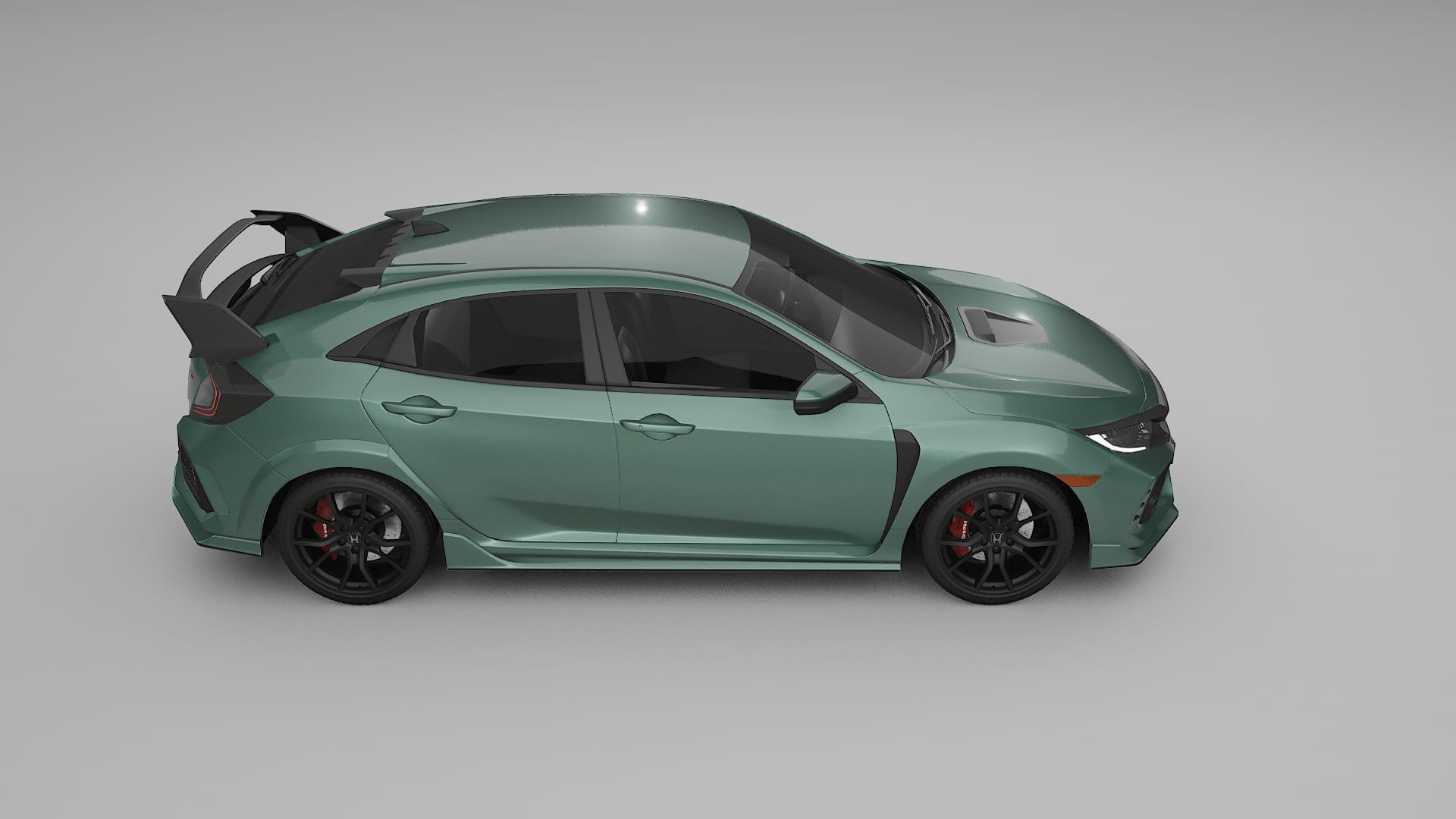 Honda Civic Type R Film de Protecție pentru Vopsea TPU | EVERGREEN PPF cu Schimbare de Culoare – Kit Complet Predecupat
