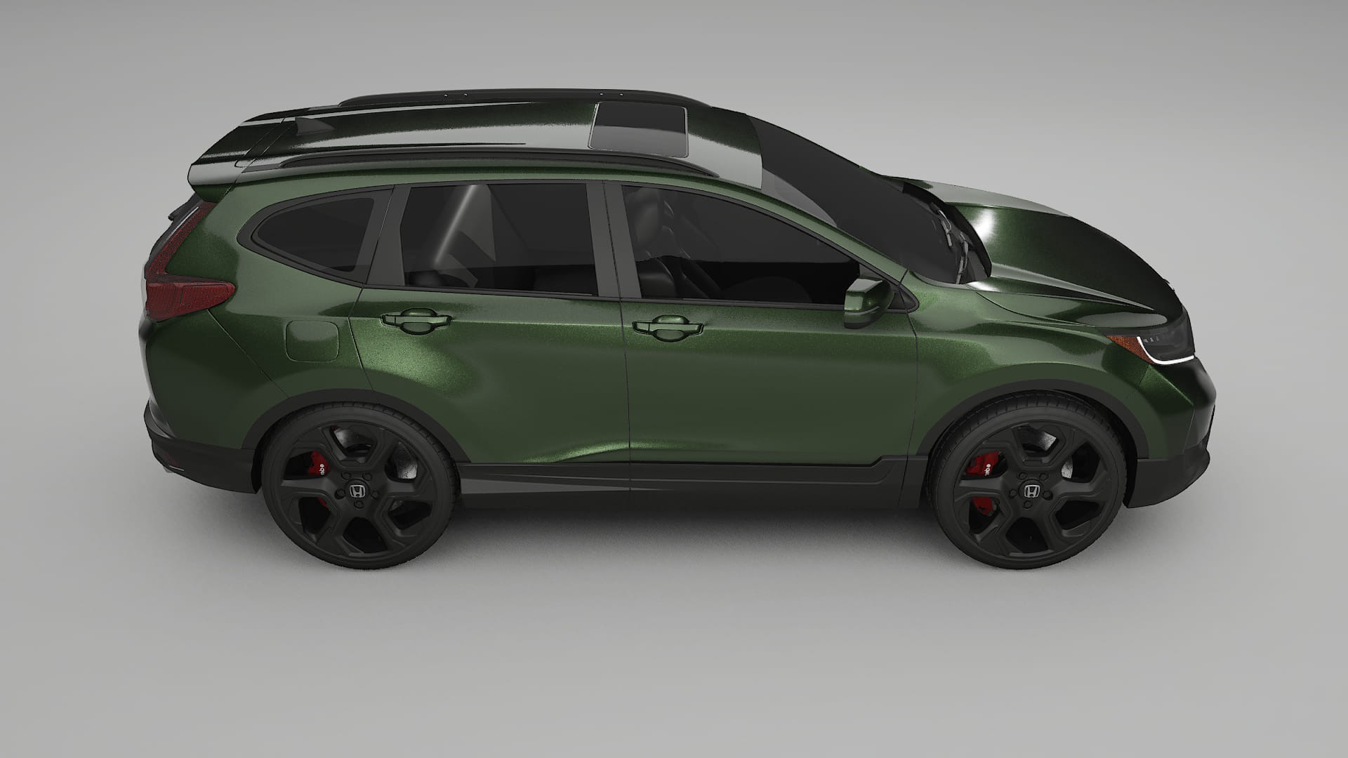 Honda CR V Touring prefacelift pre LCI Film de Protecție pentru Vopsea TPU | LAGOON PPF cu Schimbare de Culoare – Kit Complet