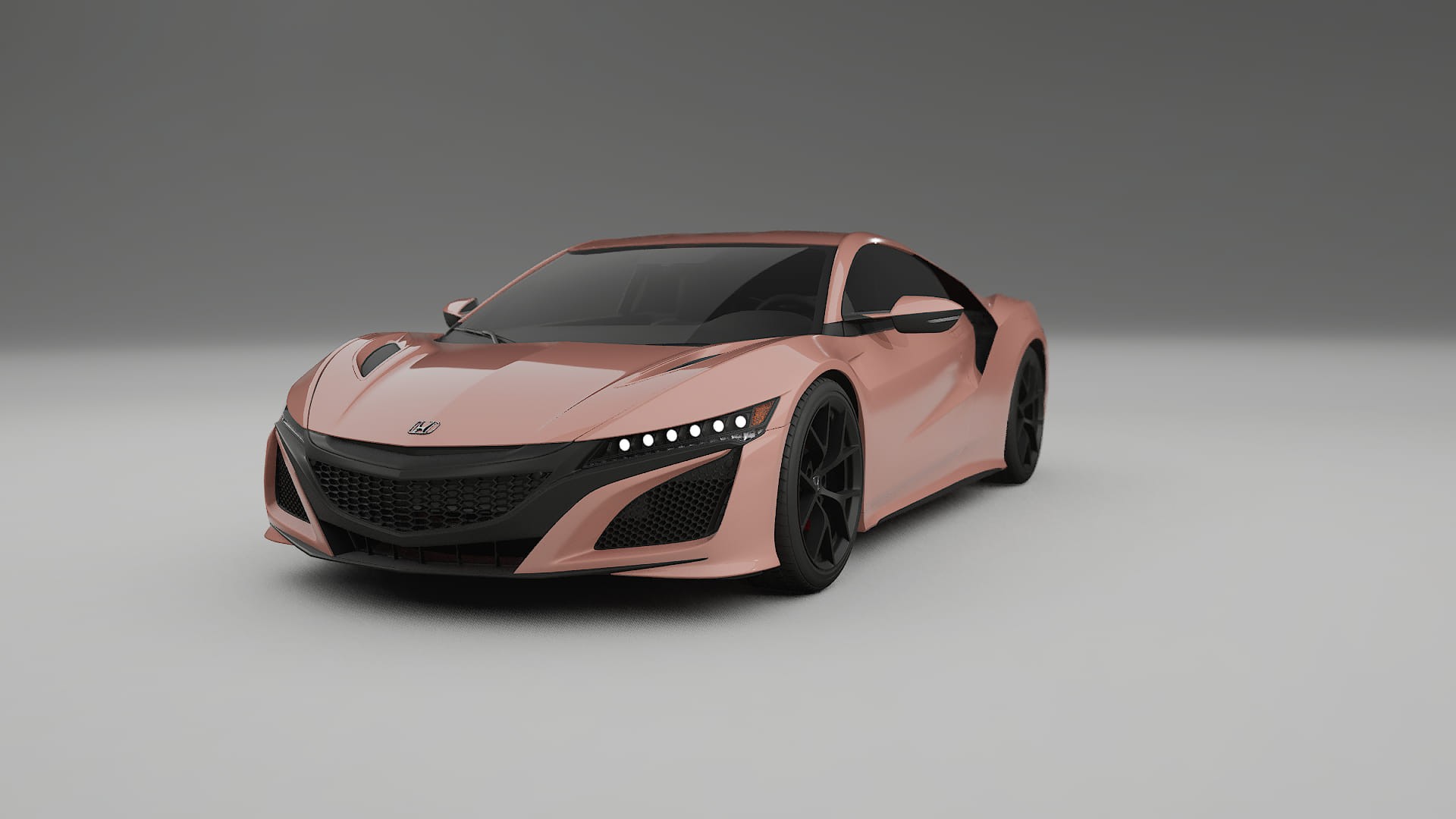 Honda NSX prefacelift pre-LCI TPU Paint Protection Film | BLUSH Color Change PPF Full Pre-Cut Kit