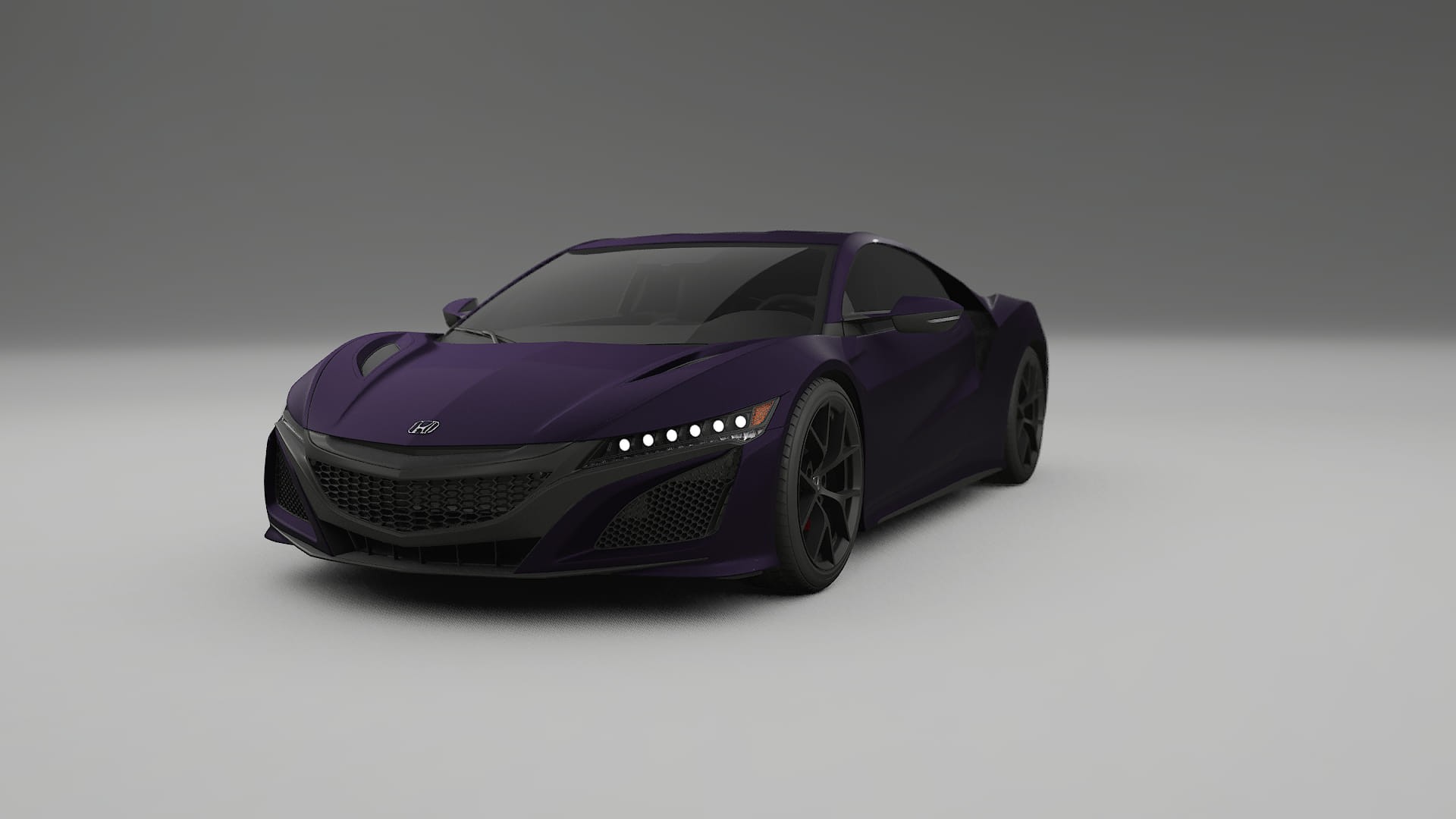 Honda NSX prefacelift pre LCI Film de Protecție pentru Vopsea TPU | VIOLET PPF cu Schimbare de Culoare – Kit Complet Predecup