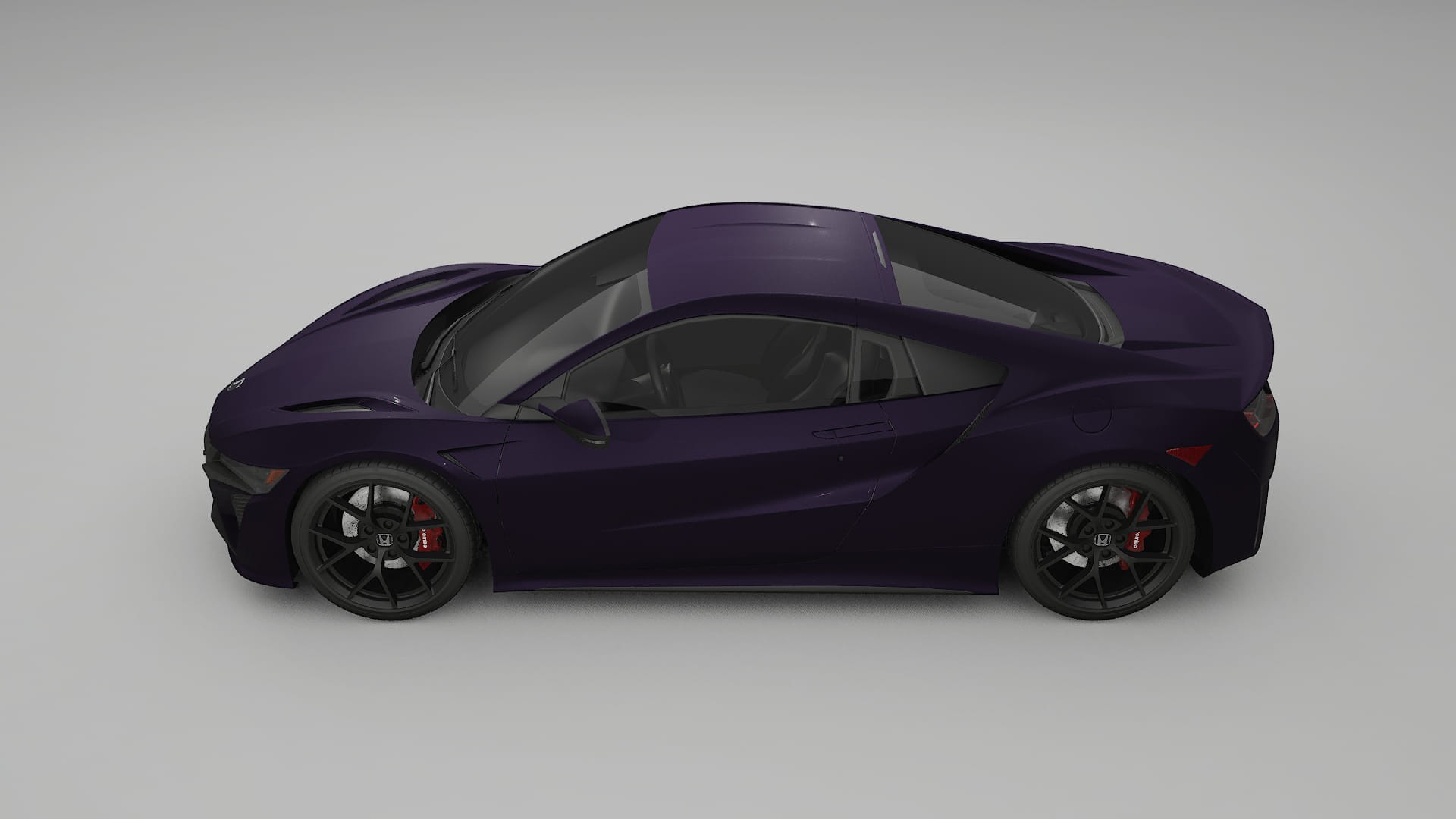 Honda NSX prefacelift pre LCI Film de Protecție pentru Vopsea TPU | VIOLET PPF cu Schimbare de Culoare – Kit Complet Predecup