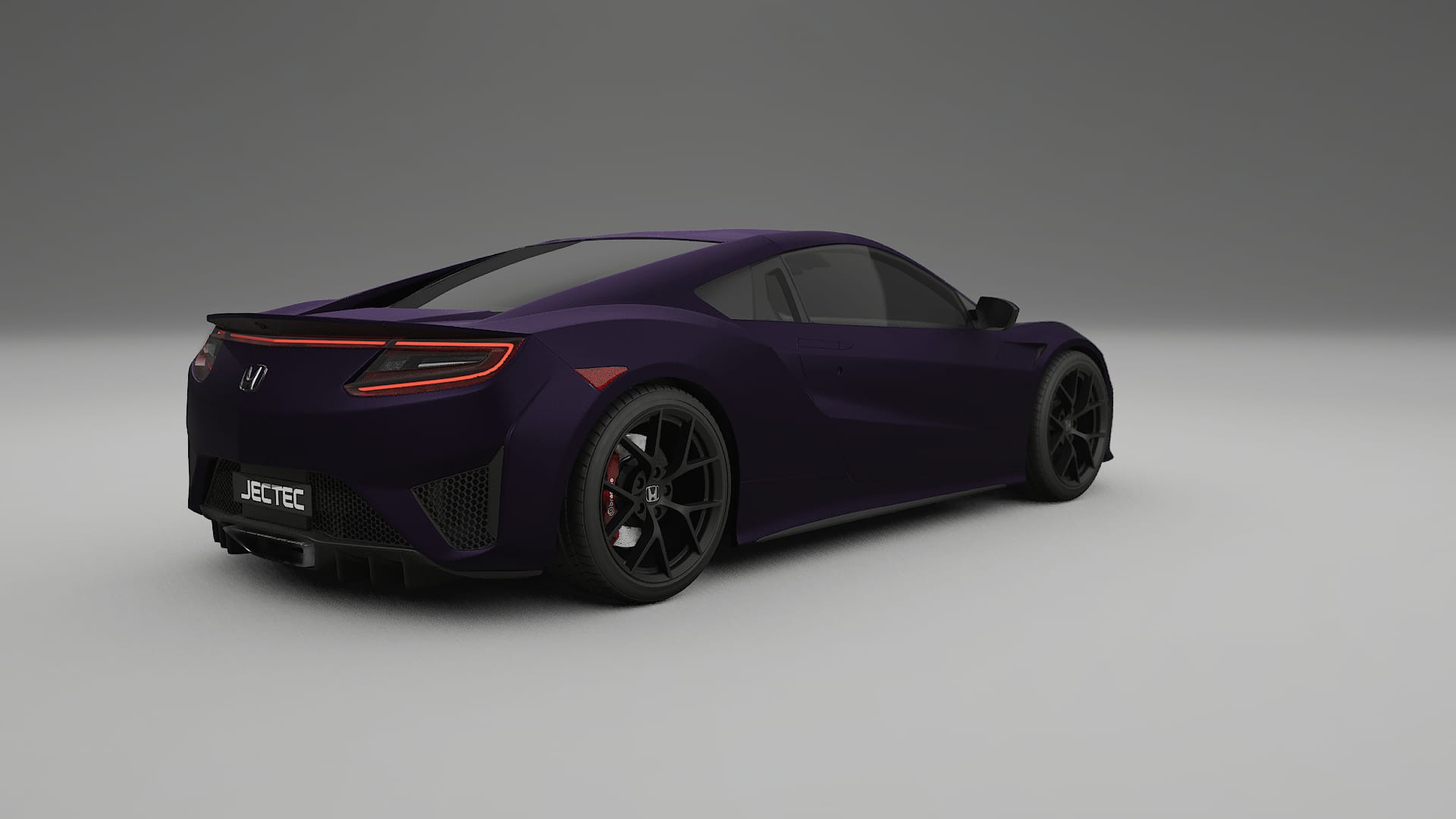 Honda NSX prefacelift pre LCI Film de Protecție pentru Vopsea TPU | VIOLET PPF cu Schimbare de Culoare – Kit Complet Predecup