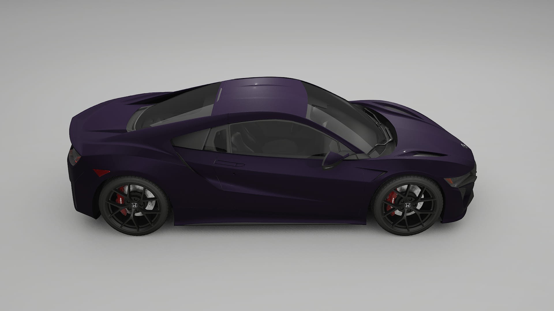 Honda NSX prefacelift pre LCI Film de Protecție pentru Vopsea TPU | VIOLET PPF cu Schimbare de Culoare – Kit Complet Predecup