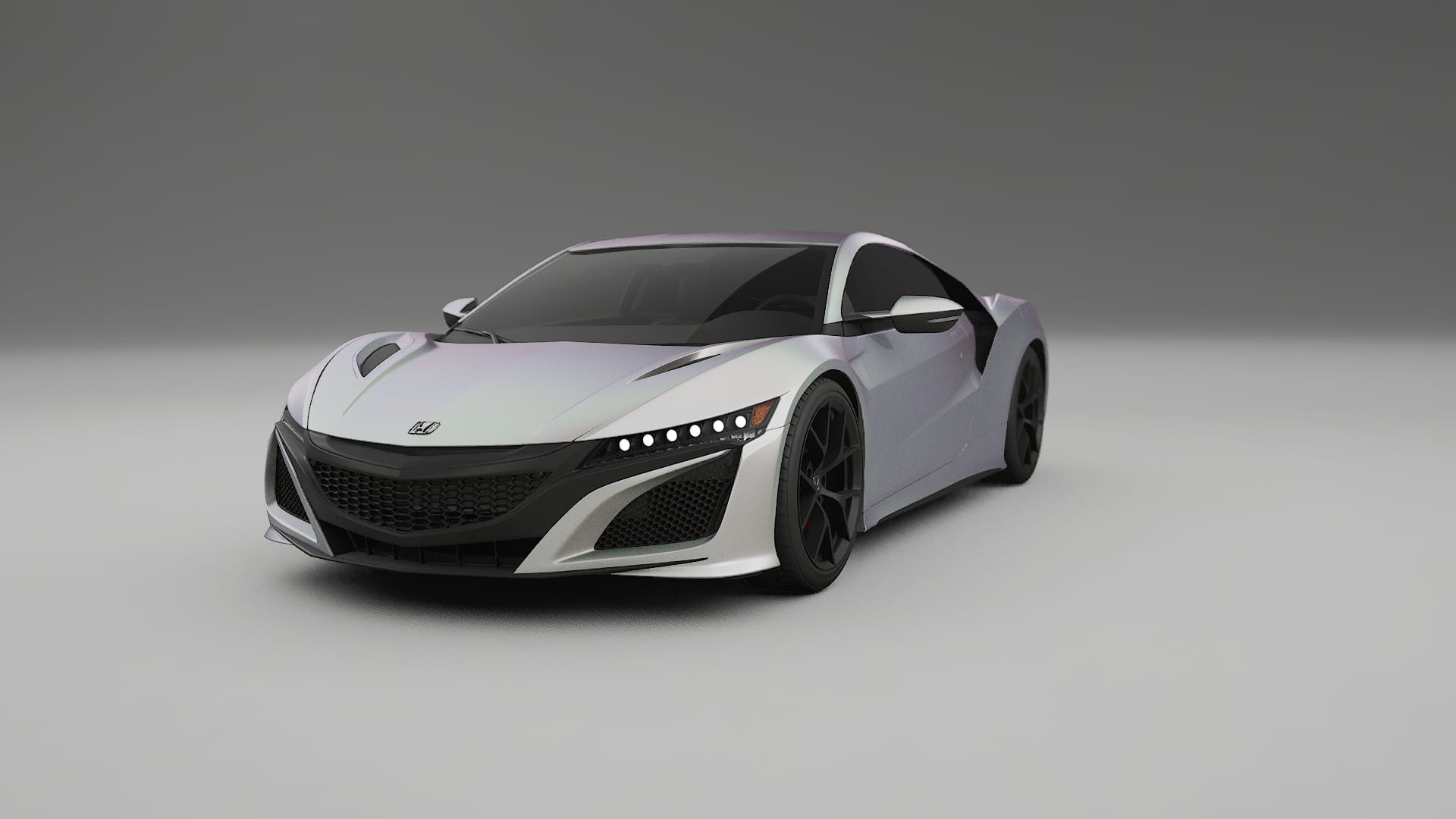 Honda NSX prefacelift pre LCI Film de Protecție pentru Vopsea TPU | NEBULA PPF cu Schimbare de Culoare – Kit Complet Predecup