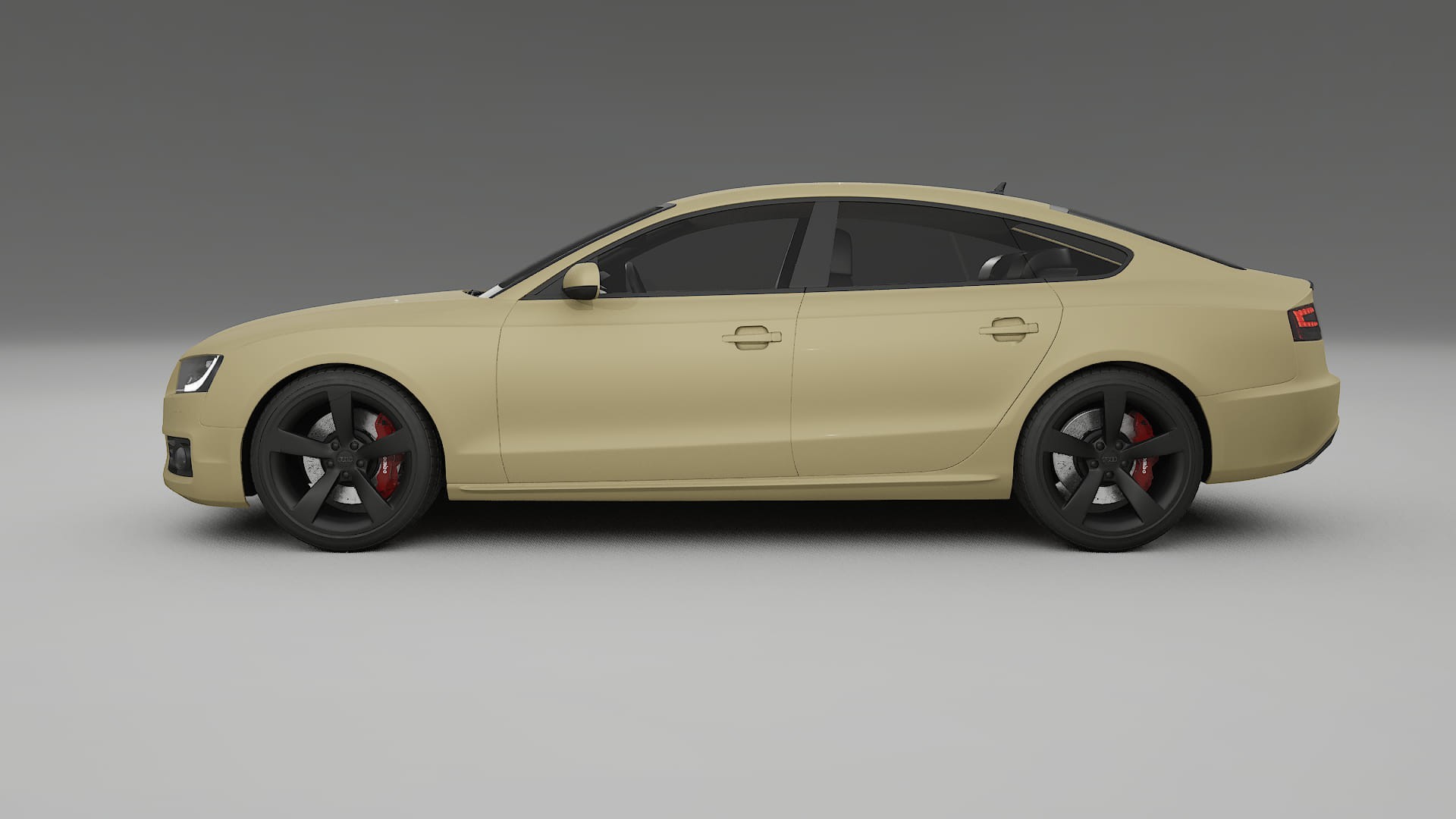 Audi A5 8T Sportback prefacelift pre LCI Film de Protecție pentru Vopsea TPU | SAND PPF cu Schimbare de Culoare – Kit Complet