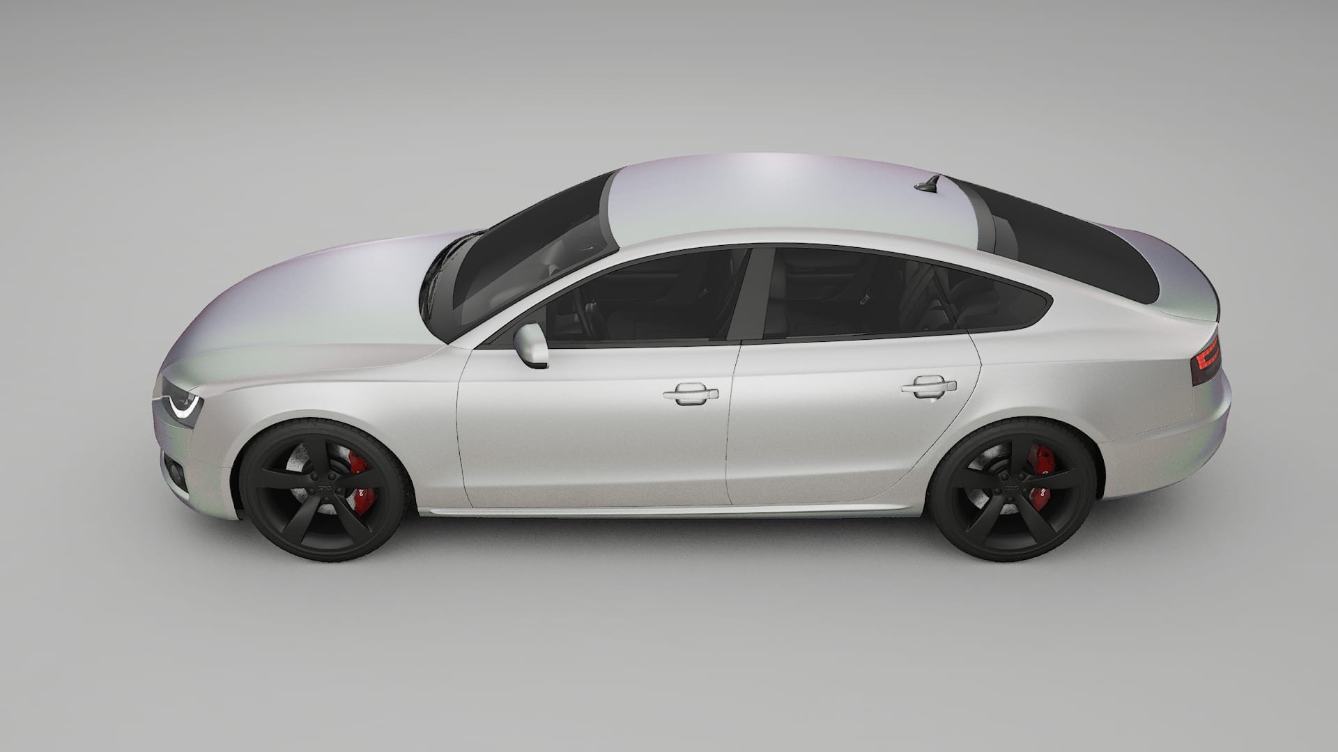 Audi A5 8T Sportback prefacelift pre LCI Film de Protecție pentru Vopsea TPU | NEBULA PPF cu Schimbare de Culoare – Kit Compl