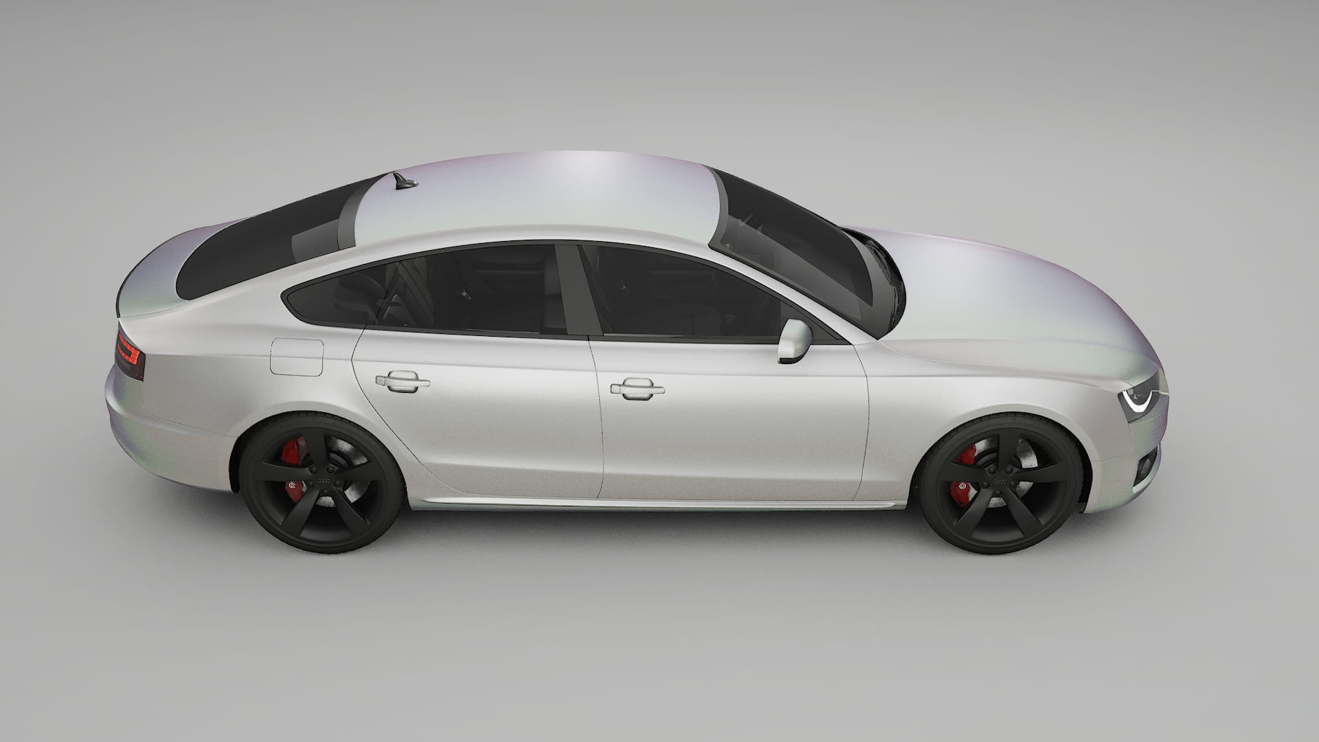 Audi A5 8T Sportback prefacelift pre LCI Film de Protecție pentru Vopsea TPU | NEBULA PPF cu Schimbare de Culoare – Kit Compl