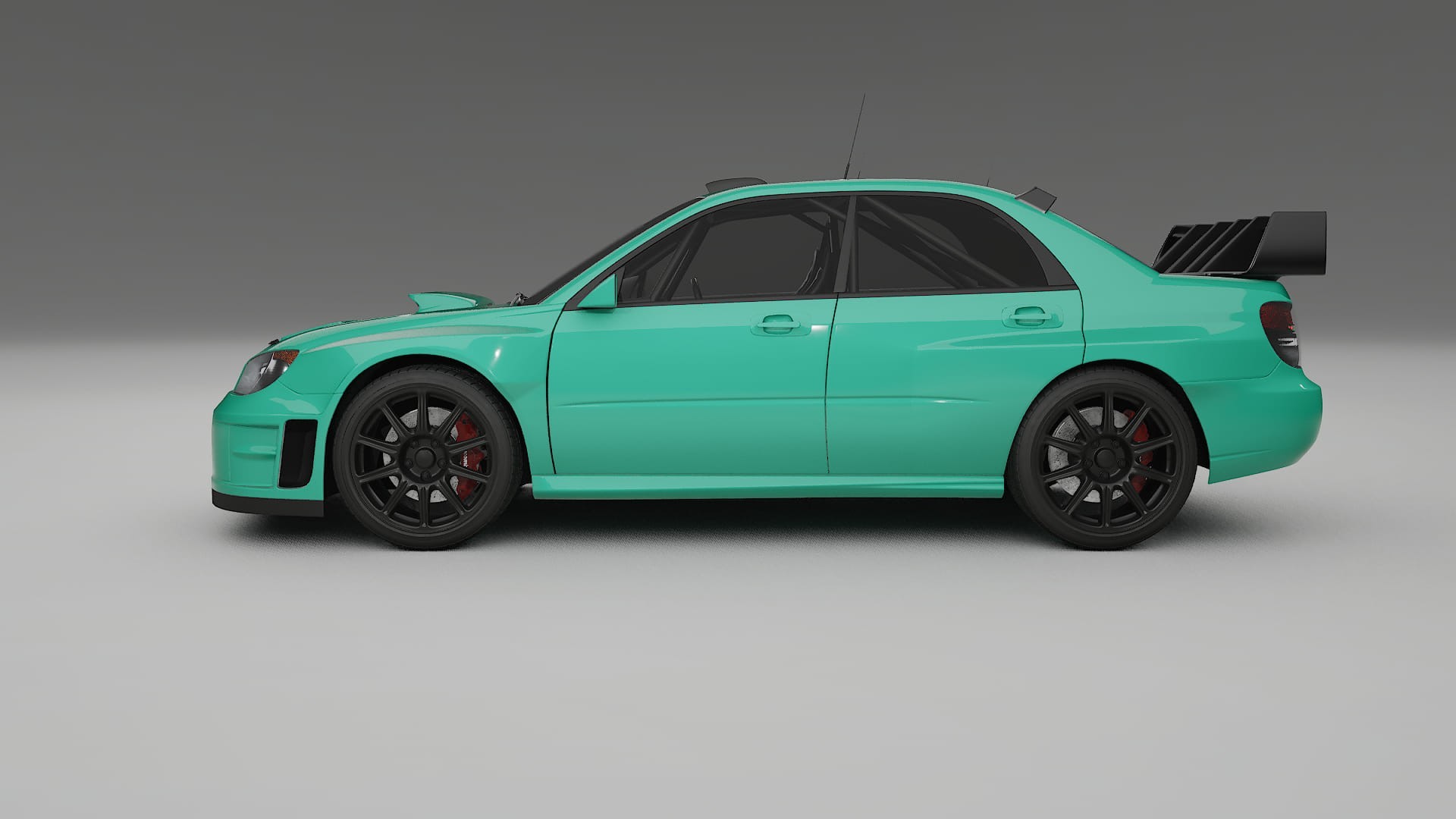 Subaru Impreza WRC GD Film de Protecție pentru Vopsea TPU | JEWEL PPF cu Schimbare de Culoare – Kit Complet Predecupat