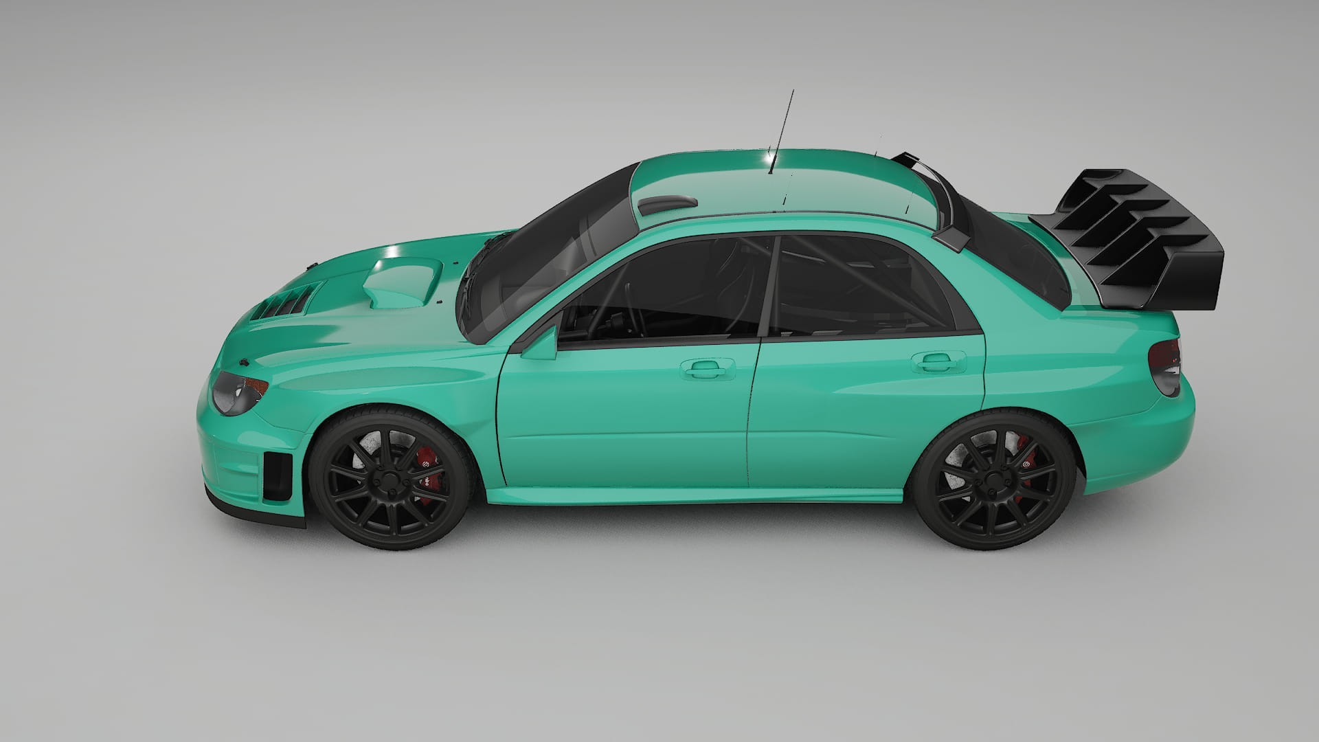 Subaru Impreza WRC GD Film de Protecție pentru Vopsea TPU | JEWEL PPF cu Schimbare de Culoare – Kit Complet Predecupat