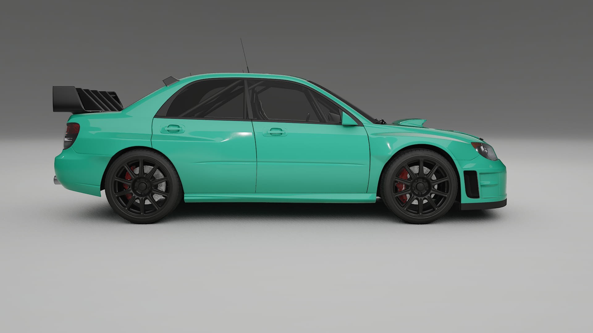 Subaru Impreza WRC GD Film de Protecție pentru Vopsea TPU | JEWEL PPF cu Schimbare de Culoare – Kit Complet Predecupat