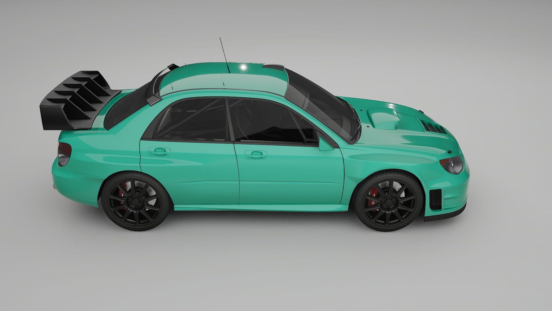 Subaru Impreza WRC GD Film de Protecție pentru Vopsea TPU | JEWEL PPF cu Schimbare de Culoare – Kit Complet Predecupat