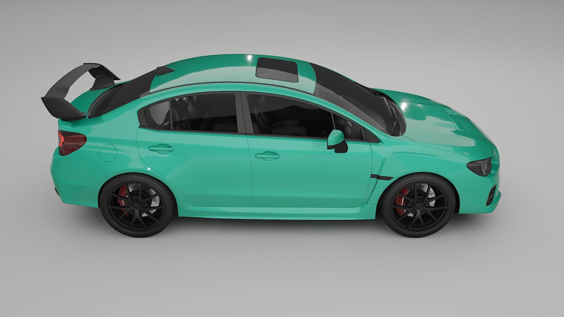 Subaru Impreza WRX Sti VA prefacelift pre LCI Film de Protecție pentru Vopsea TPU | JEWEL PPF cu Schimbare de Culoare – Kit C