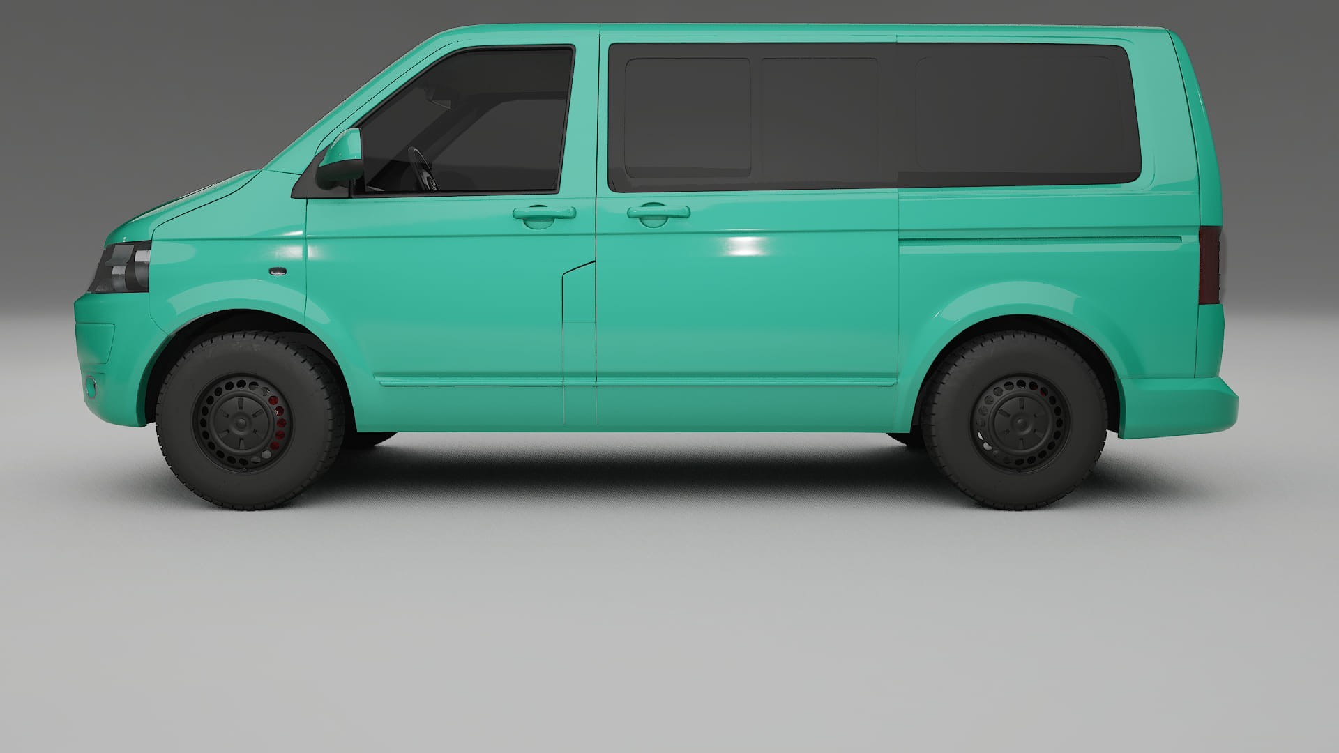 VW Transporter T5 Caravelle Film de Protecție pentru Vopsea TPU | JEWEL PPF cu Schimbare de Culoare – Kit Complet Predecupat