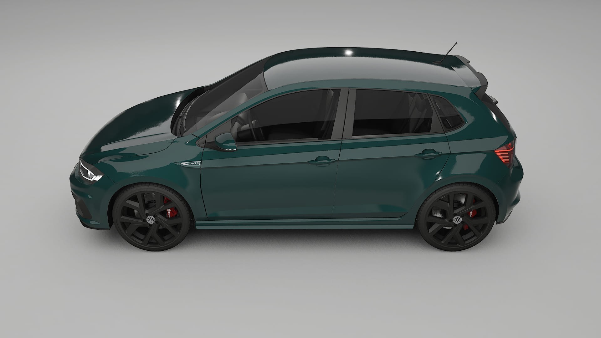 VW Polo GTI VI Film de Protecție pentru Vopsea TPU | INFERNO PPF cu Schimbare de Culoare – Kit Complet Predecupat