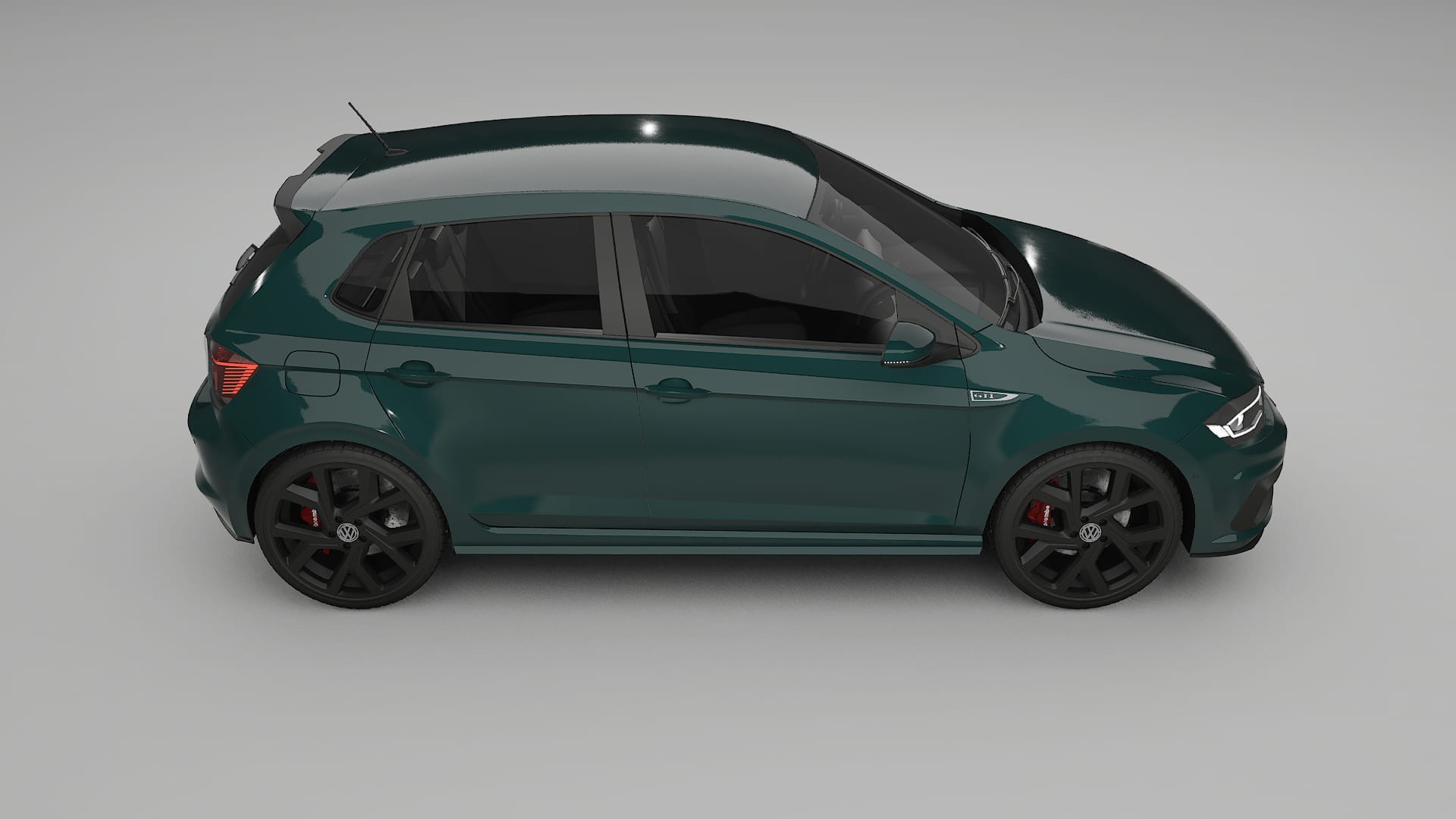 VW Polo GTI VI Film de Protecție pentru Vopsea TPU | INFERNO PPF cu Schimbare de Culoare – Kit Complet Predecupat