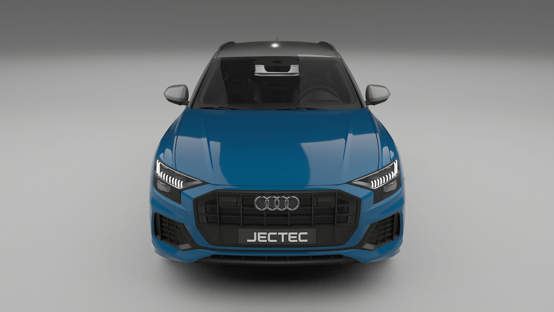 Folie de Protecție a Vopselei Audi Q8 F1 prefacelift pre-LCI | CrystalGuard TPU Transparent PPF Kit de Protecție Frontală