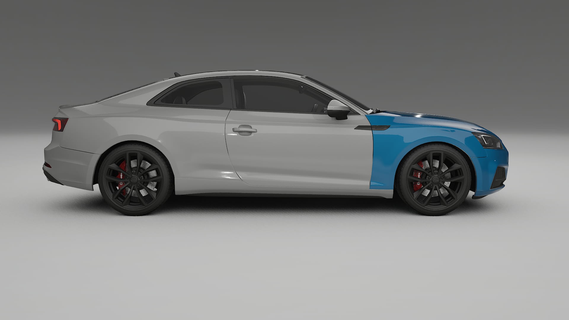 Folie de Protecție a Vopselei Audi S5 B9 prefacelift pre-LCI | CrystalGuard TPU Transparent PPF Kit de Protecție Frontală 2