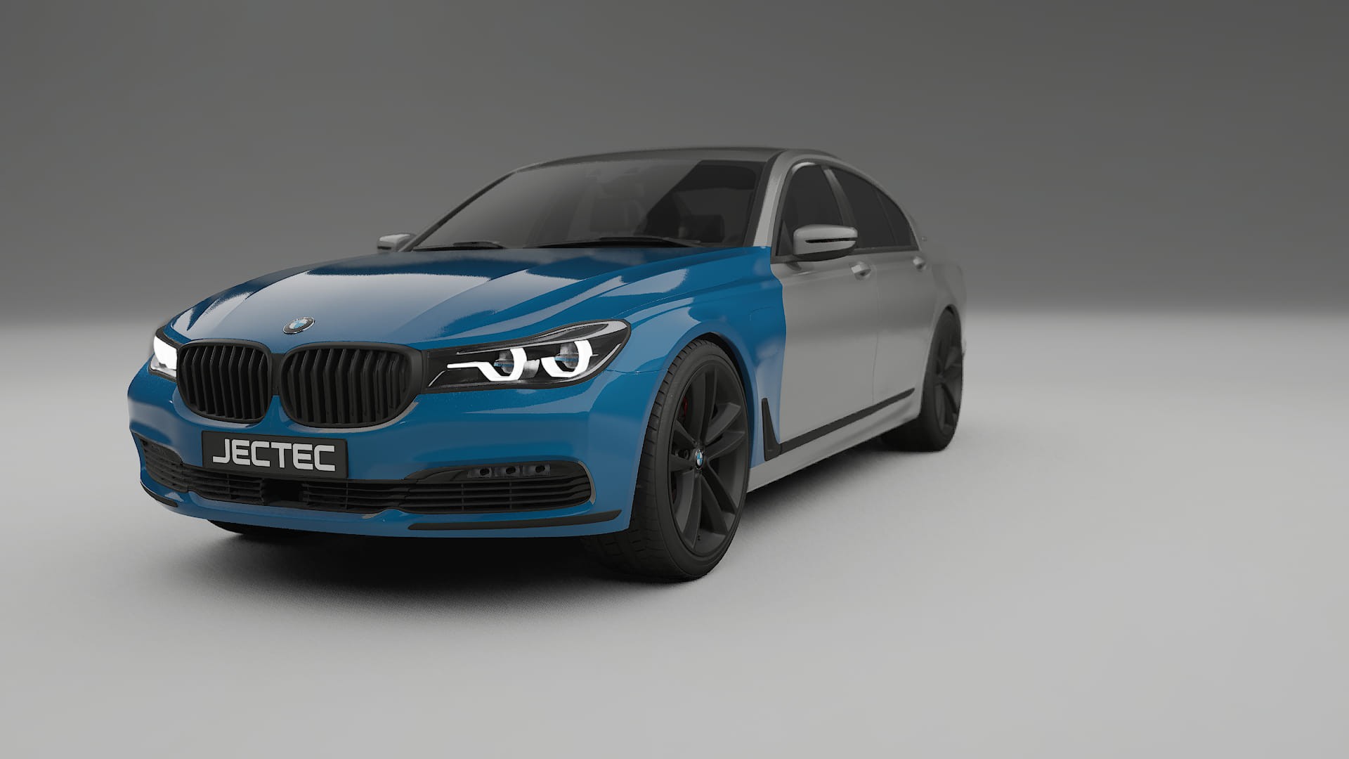 Folie de Protecție a Vopselei BMW 7 G11 G12 facelift LCI | CrystalGuard TPU Transparent PPF Kit de Protecție Frontală