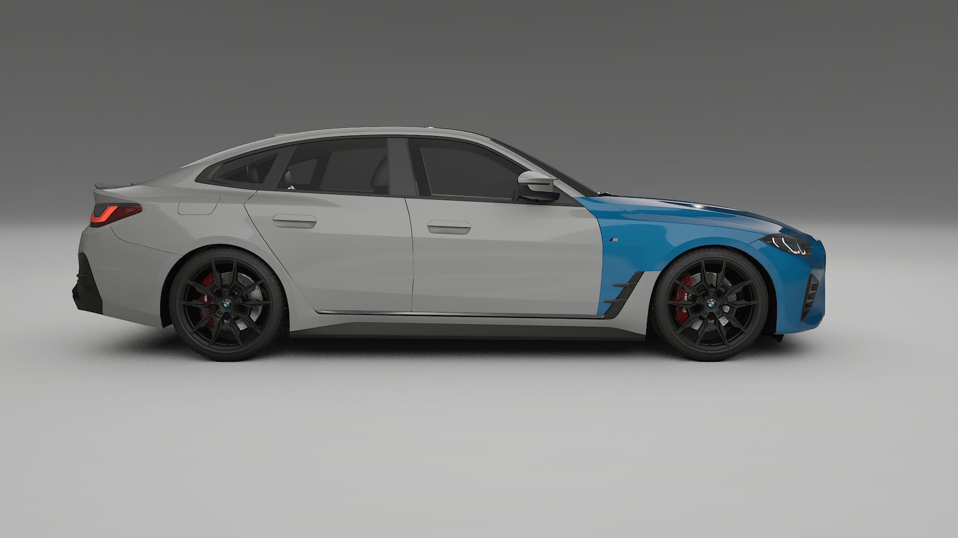 BMW I4 G26 M-Package Paint Protection Film | CrystalGuard TPU PPF Front Kit 2