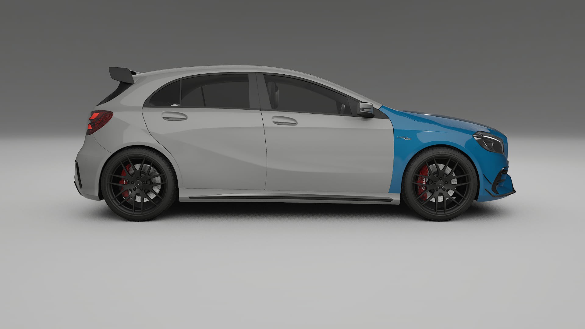 Folie de Protecție a Vopselei Mercedes A45 AMG W176 | CrystalGuard TPU Transparent PPF Kit de Protecție Frontală