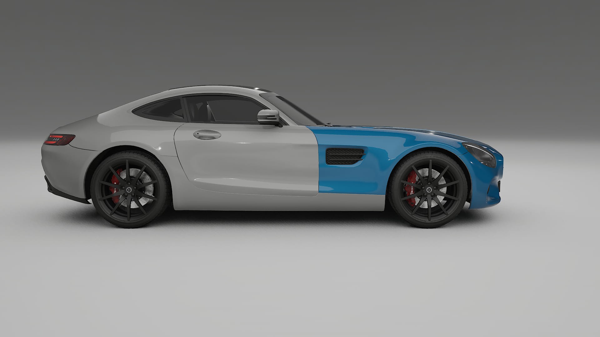 Folie de Protecție a Vopselei Mercedes AMG GT C190 Coupe | CrystalGuard TPU Transparent PPF Kit de Protecție Frontală