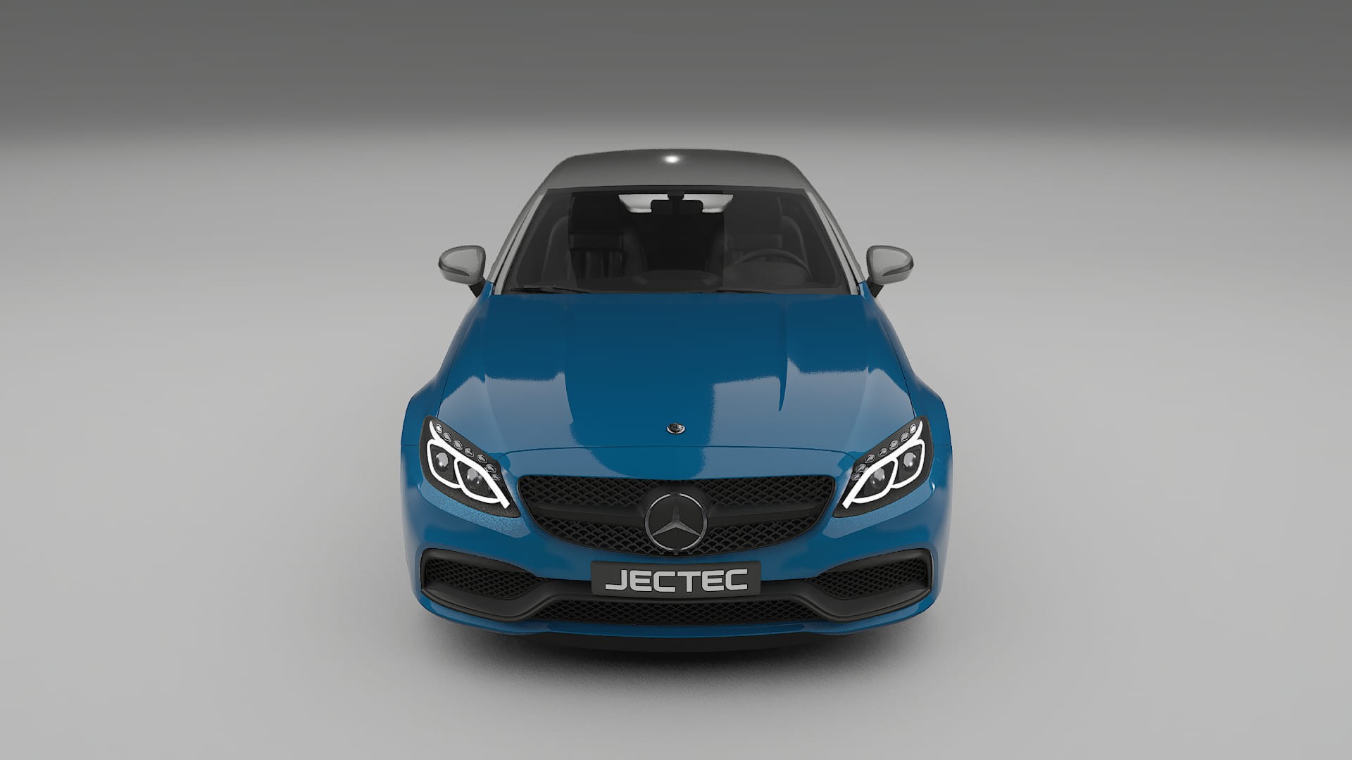 Folie de Protecție a Vopselei Mercedes C63 AMG W205 Coupe | CrystalGuard TPU Transparent PPF Kit de Protecție Frontală