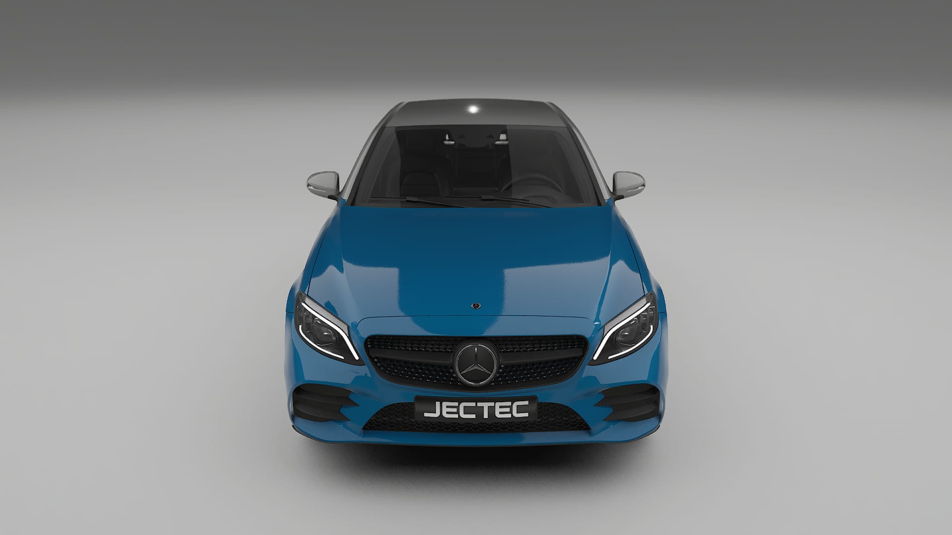 Folie de Protecție a Vopselei Mercedes C-Class W205 AMG sedan | CrystalGuard TPU Transparent PPF Kit de Protecție Frontală