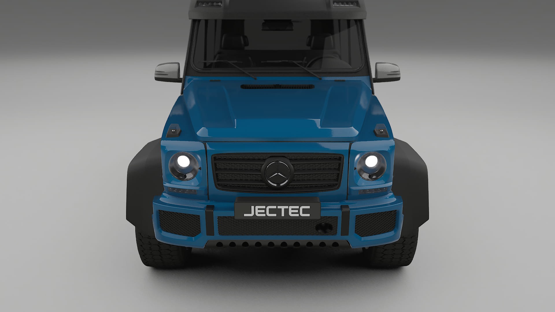 Folie de Protecție a Vopselei Mercedes G-class 4x4 W463 | CrystalGuard TPU Transparent PPF Kit de Protecție Frontală