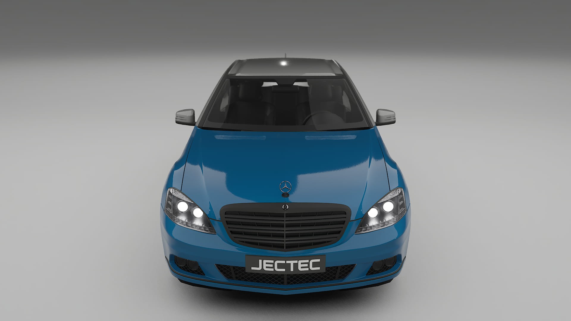 Folie de Protecție a Vopselei Mercedes S-class W221 facelift LCI | CrystalGuard TPU Transparent PPF Kit de Protecție Frontală