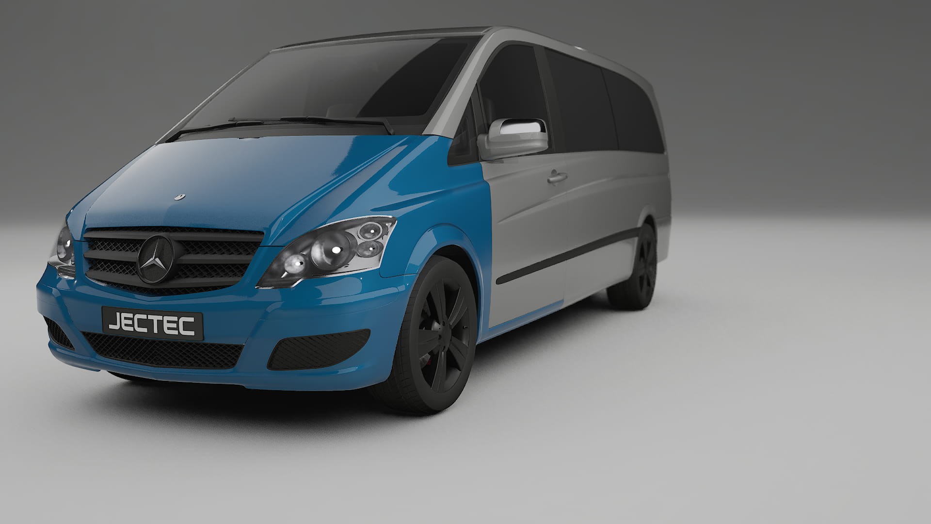 Folie de Protecție a Vopselei Mercedes Viano Extralong W439 Facelift LCI | CrystalGuard TPU Transparent PPF Kit de Protecție F