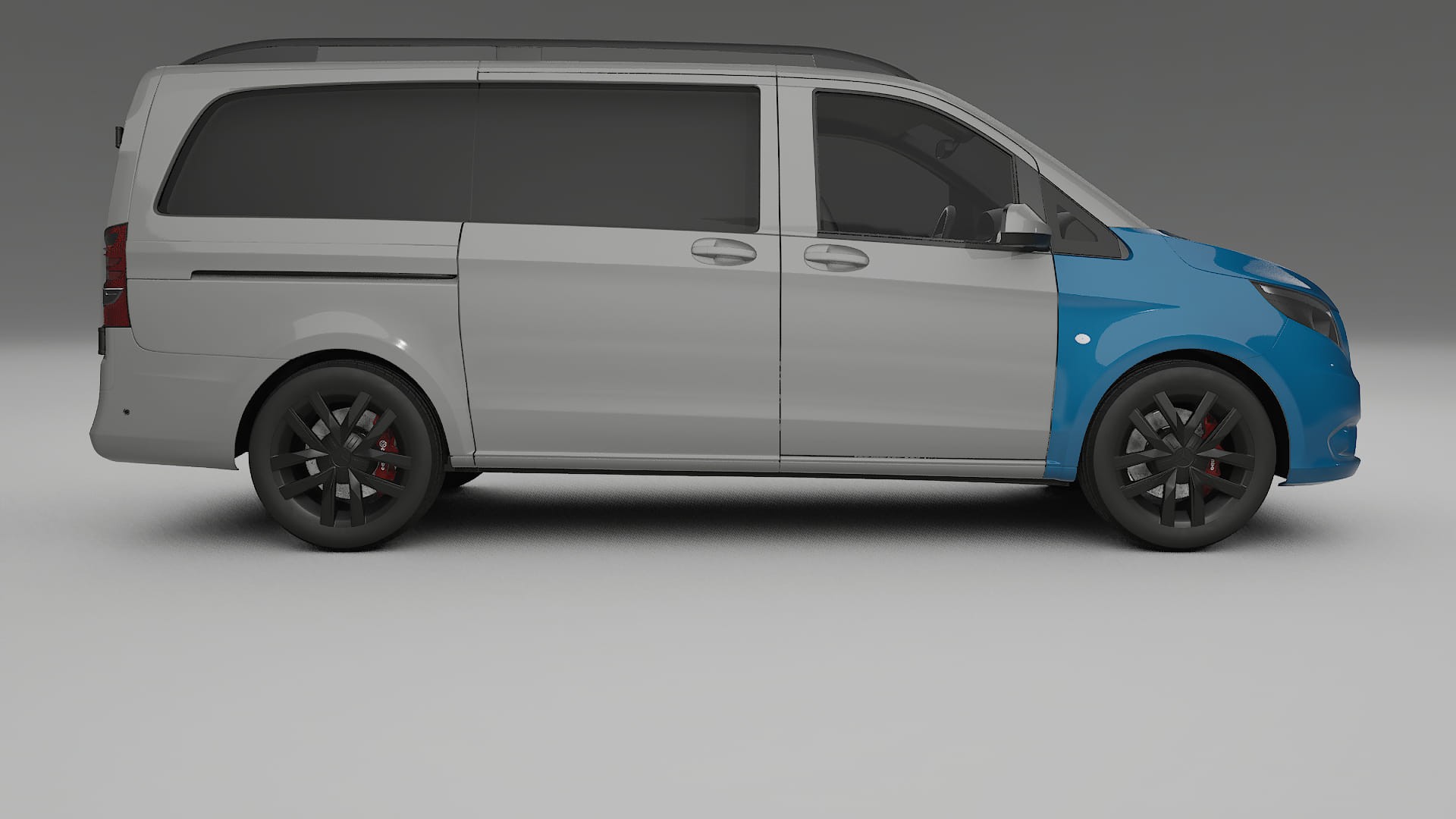 Folie de Protecție a Vopselei Mercedes Vito-Short W447 prefacelift pre-LCI | CrystalGuard TPU Transparent PPF Kit de Protecție 2