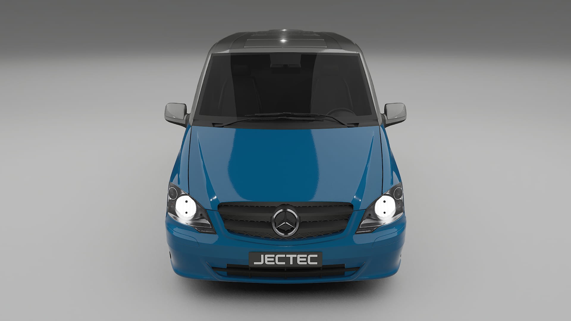 Folie de Protecție a Vopselei Mercedes Vito Short W639 facelift LCI | CrystalGuard TPU Transparent PPF Kit de Protecție Fronta