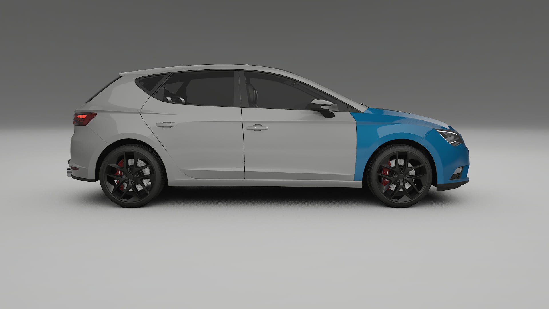 Folie de Protecție a Vopselei Seat Leon FR 5F | CrystalGuard TPU Transparent PPF Kit de Protecție Frontală